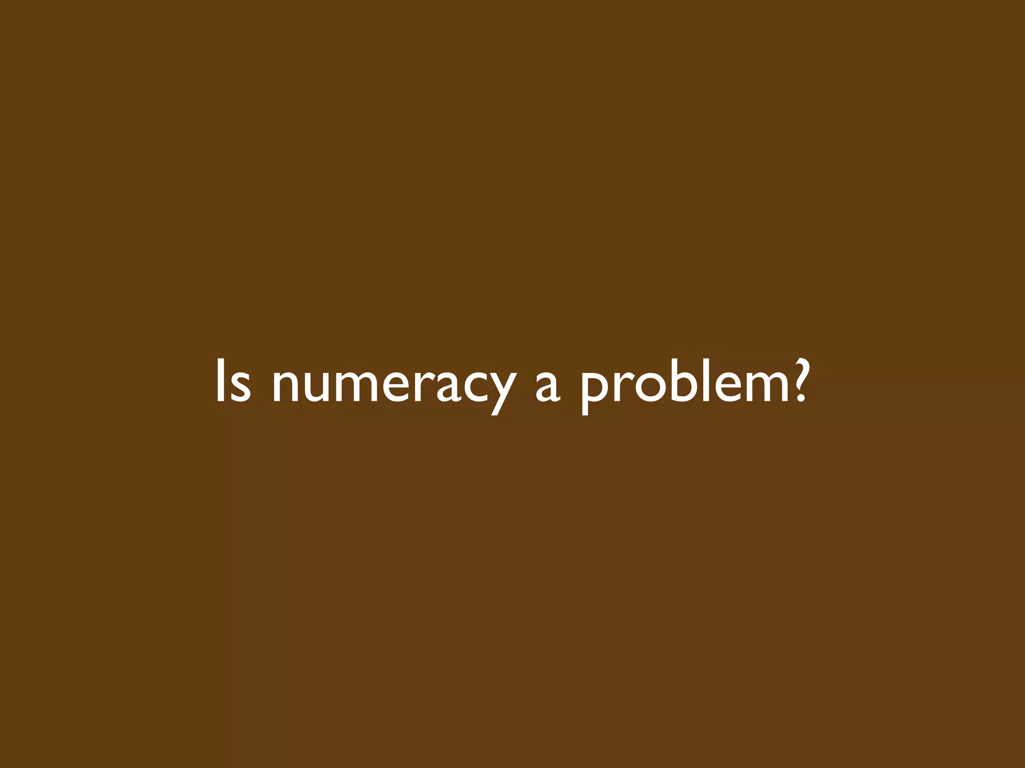 Numeracy Across the Curriculum v2.0