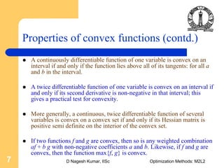 Numerical analysis convexity, concavity | PDF