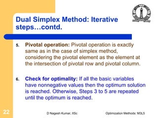 Numerical analysis  dual, primal, revised simplex