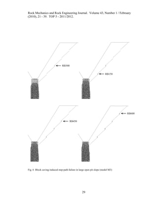 Step Path Failire Numerical analysis of block caving induced instability in large open ...