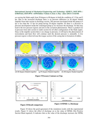 Numerical analysis on effect of exit blade angle on cavitation in ...