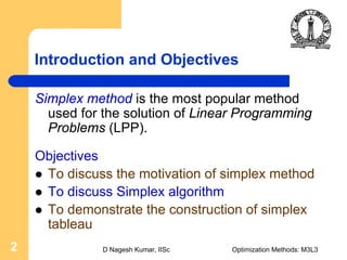 Numerical analysis simplex method 1 | PPT