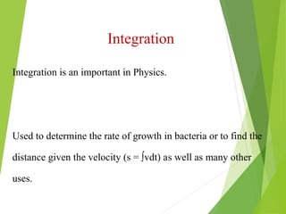 Numerical integration | PPT | Physics | Science