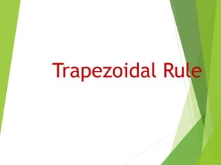 Trapezoidal Rule
 