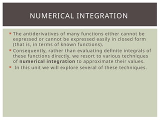 Numerical integration for engineering students.pptx