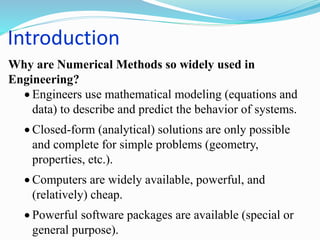 APPLICATION OF NUMERICAL METHODS IN SMALL SIZE | PPT