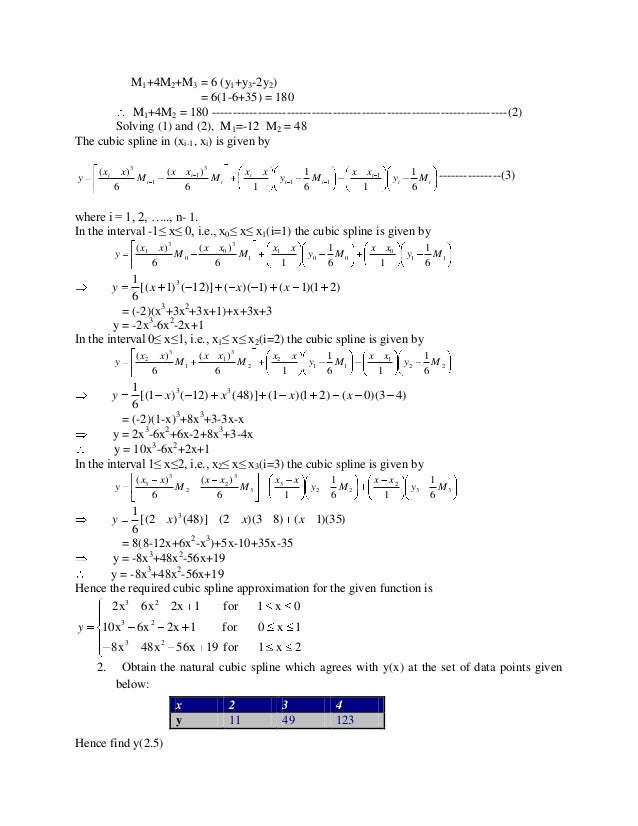 Numerical Methods Numerical Methods