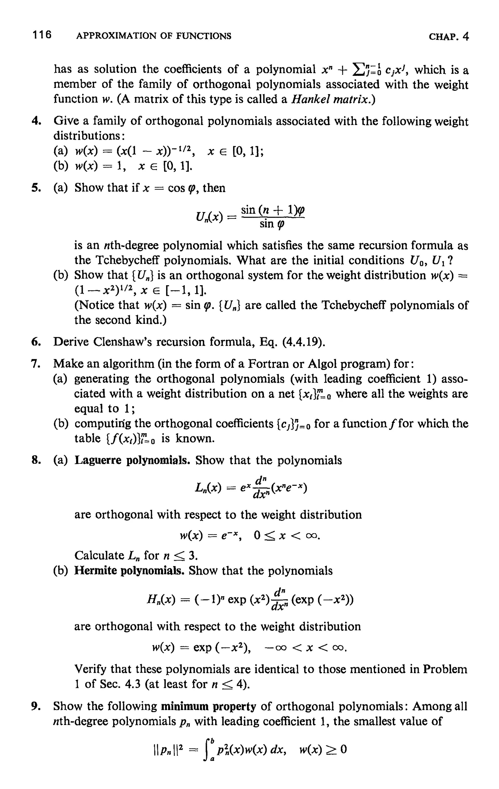 Numerical methods
