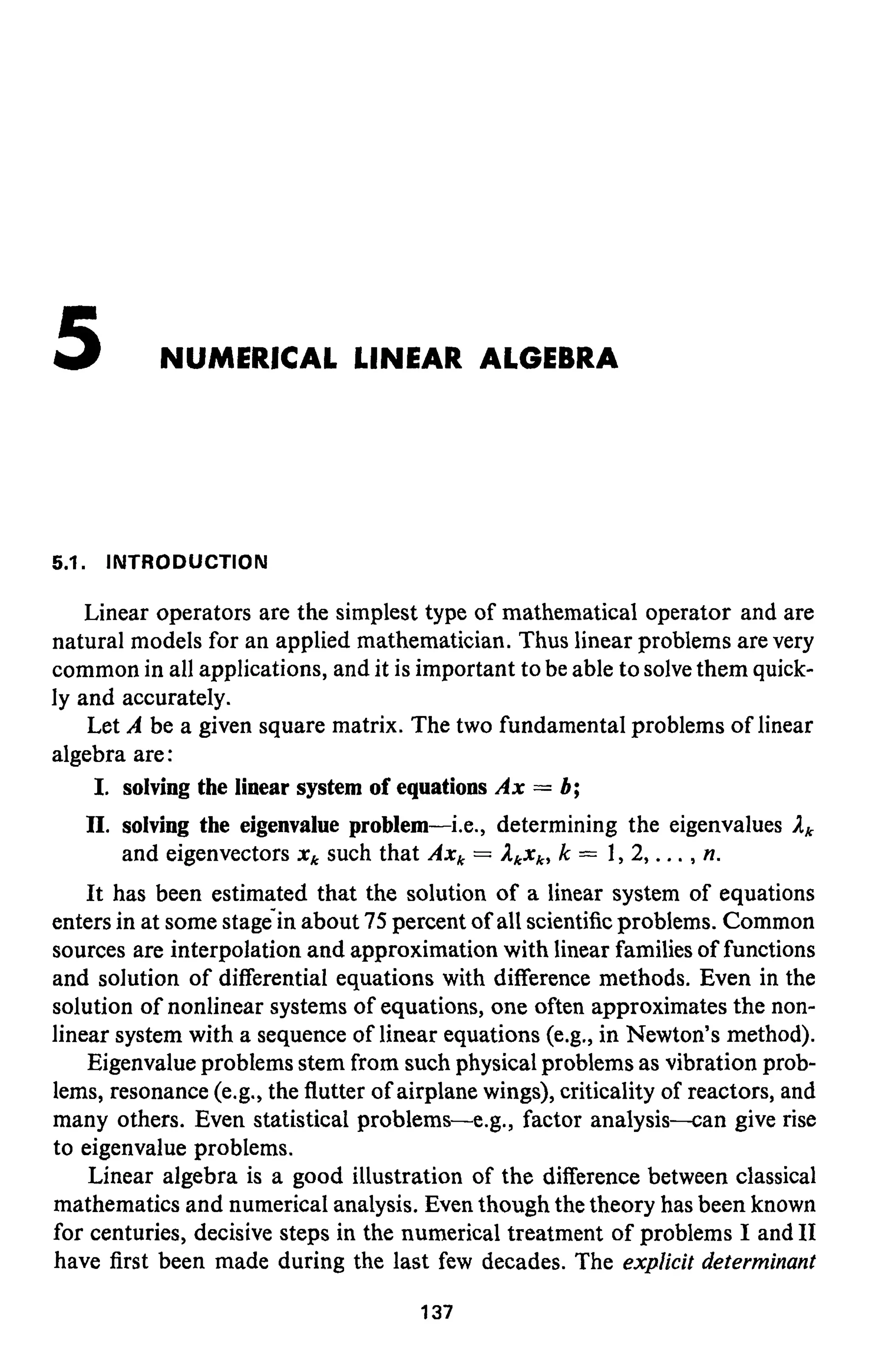 Numerical methods