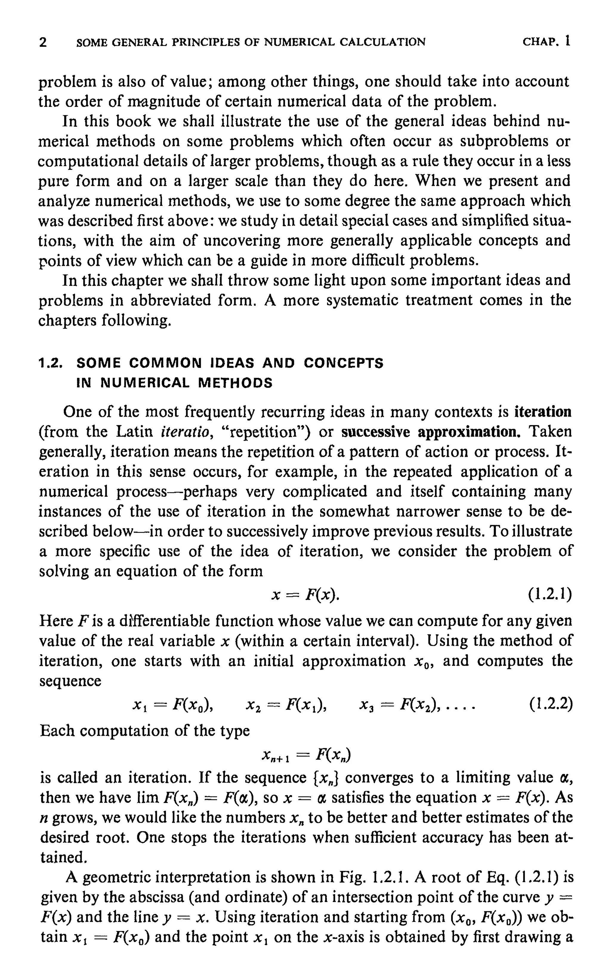Numerical methods