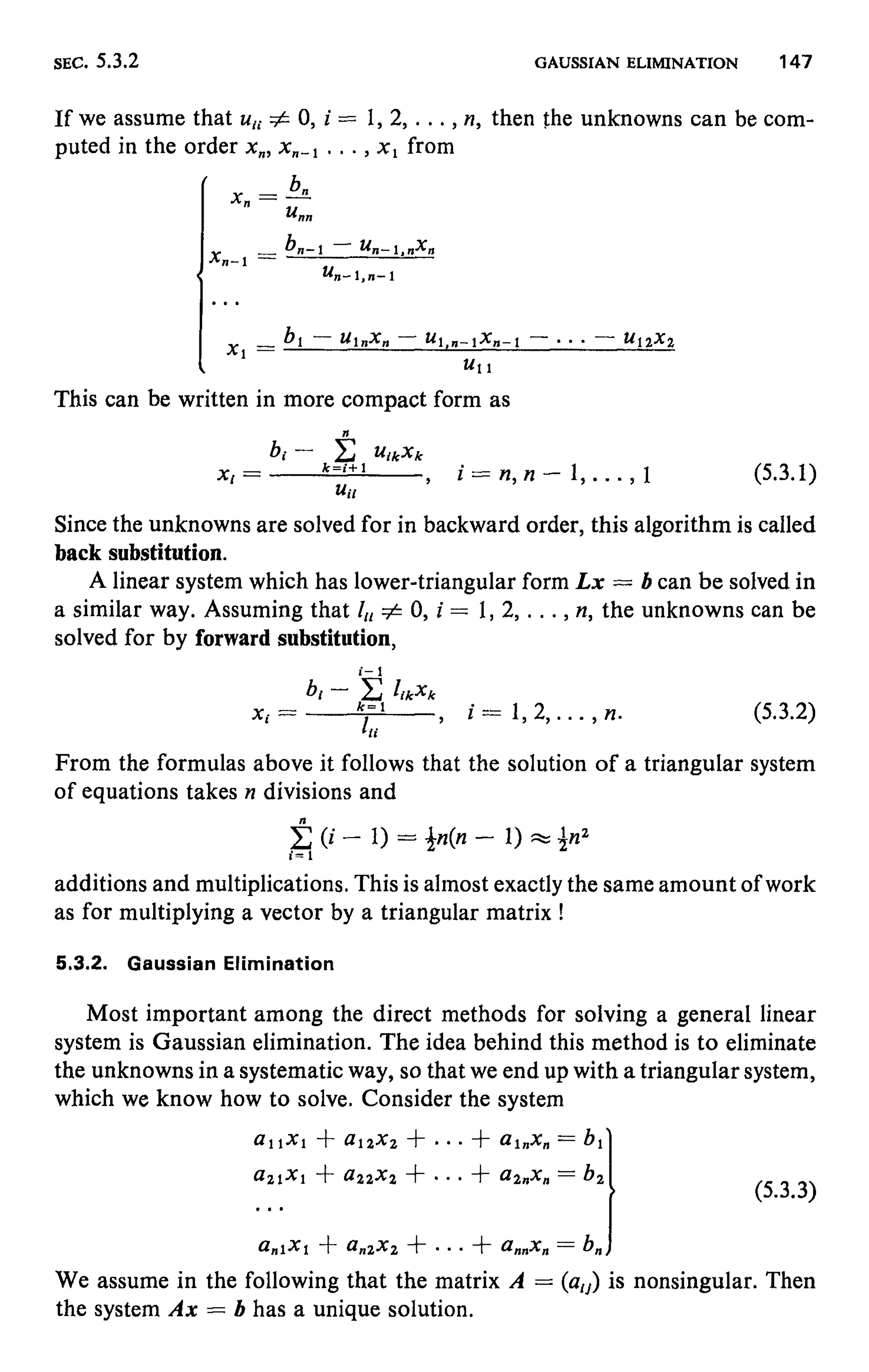 Numerical methods