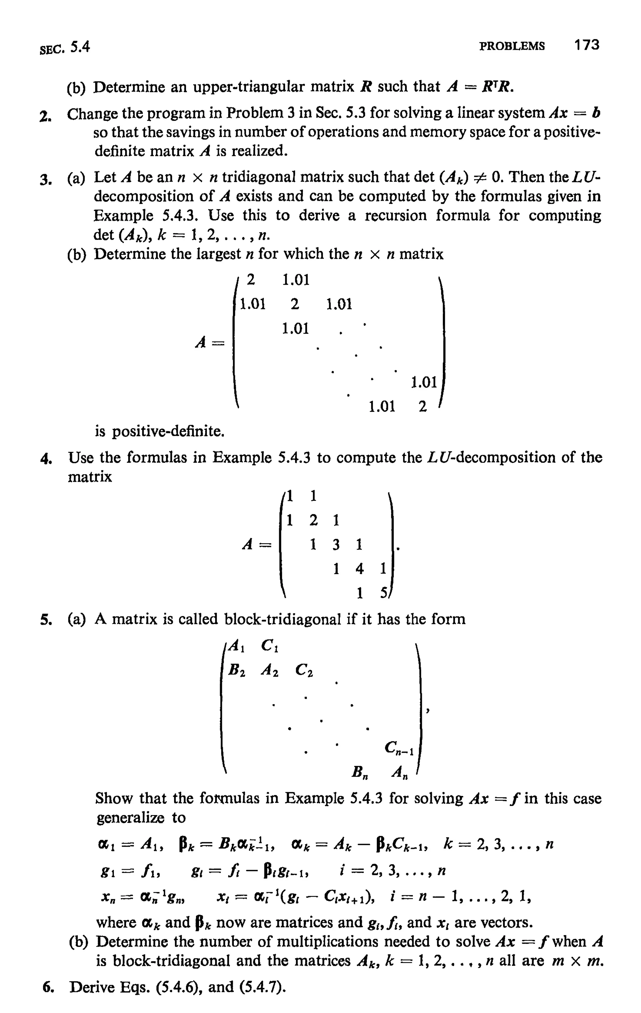 Numerical methods