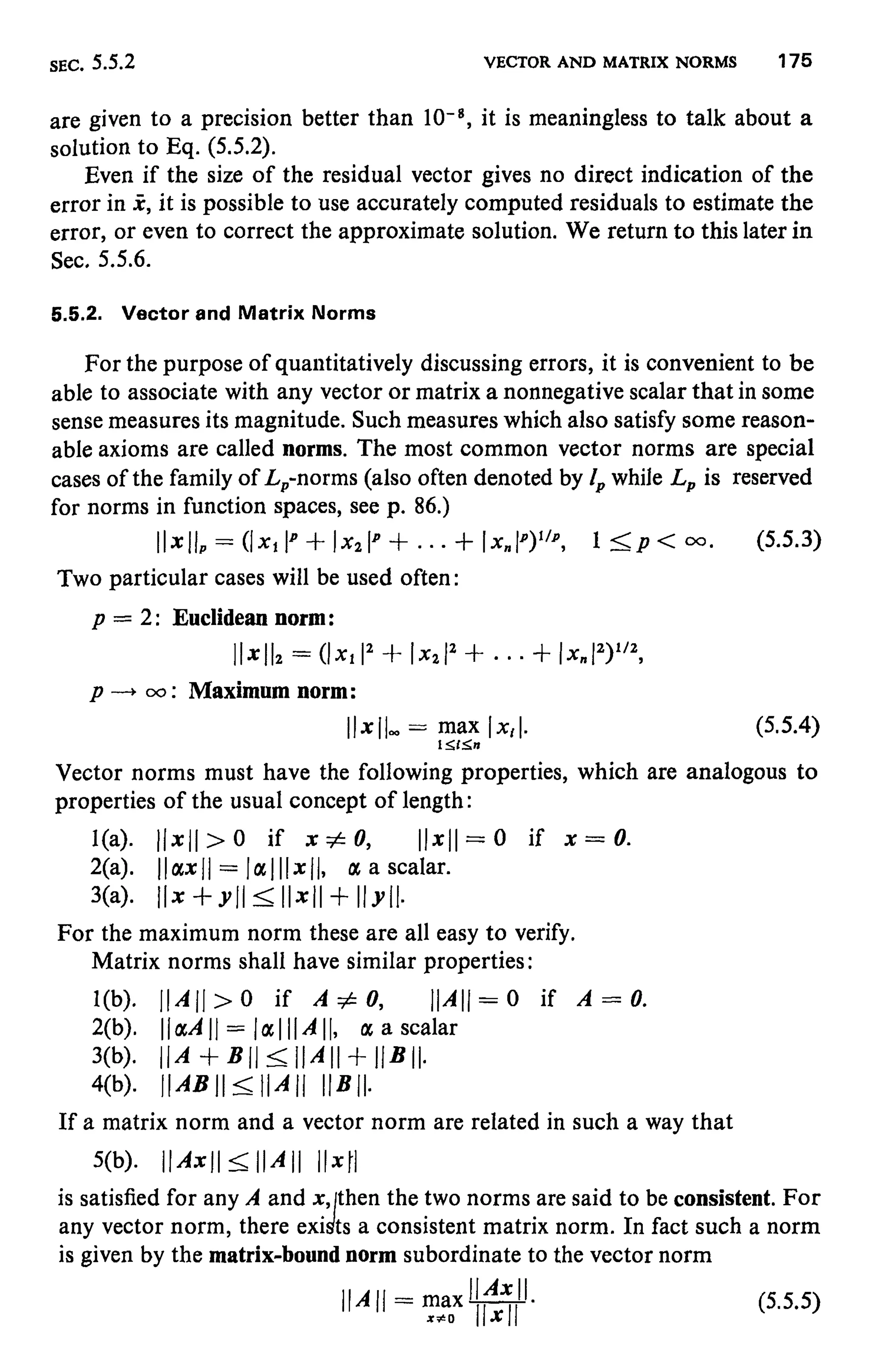 Numerical methods