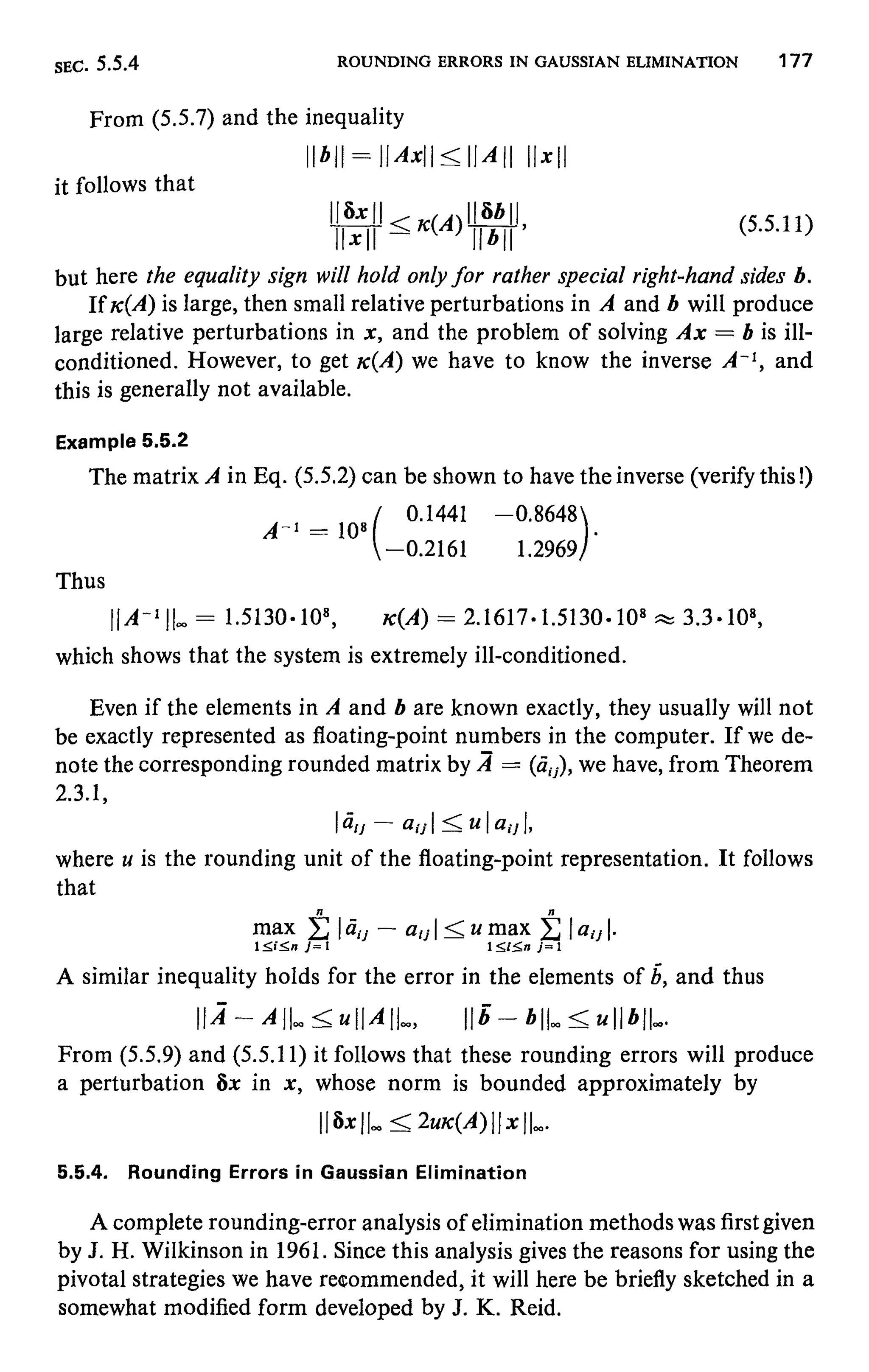 Numerical methods