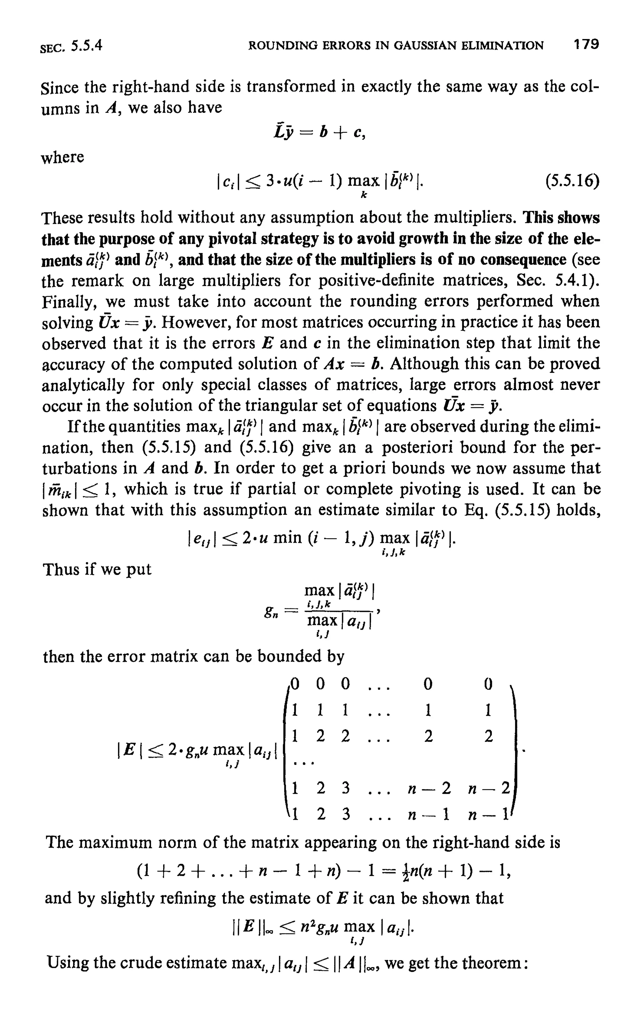 Numerical methods