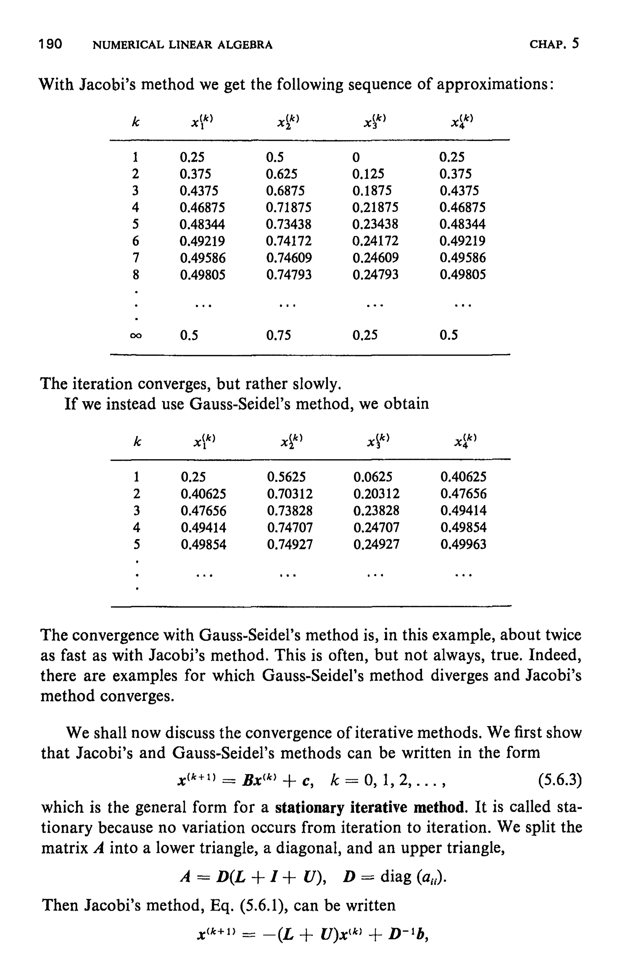 Numerical methods