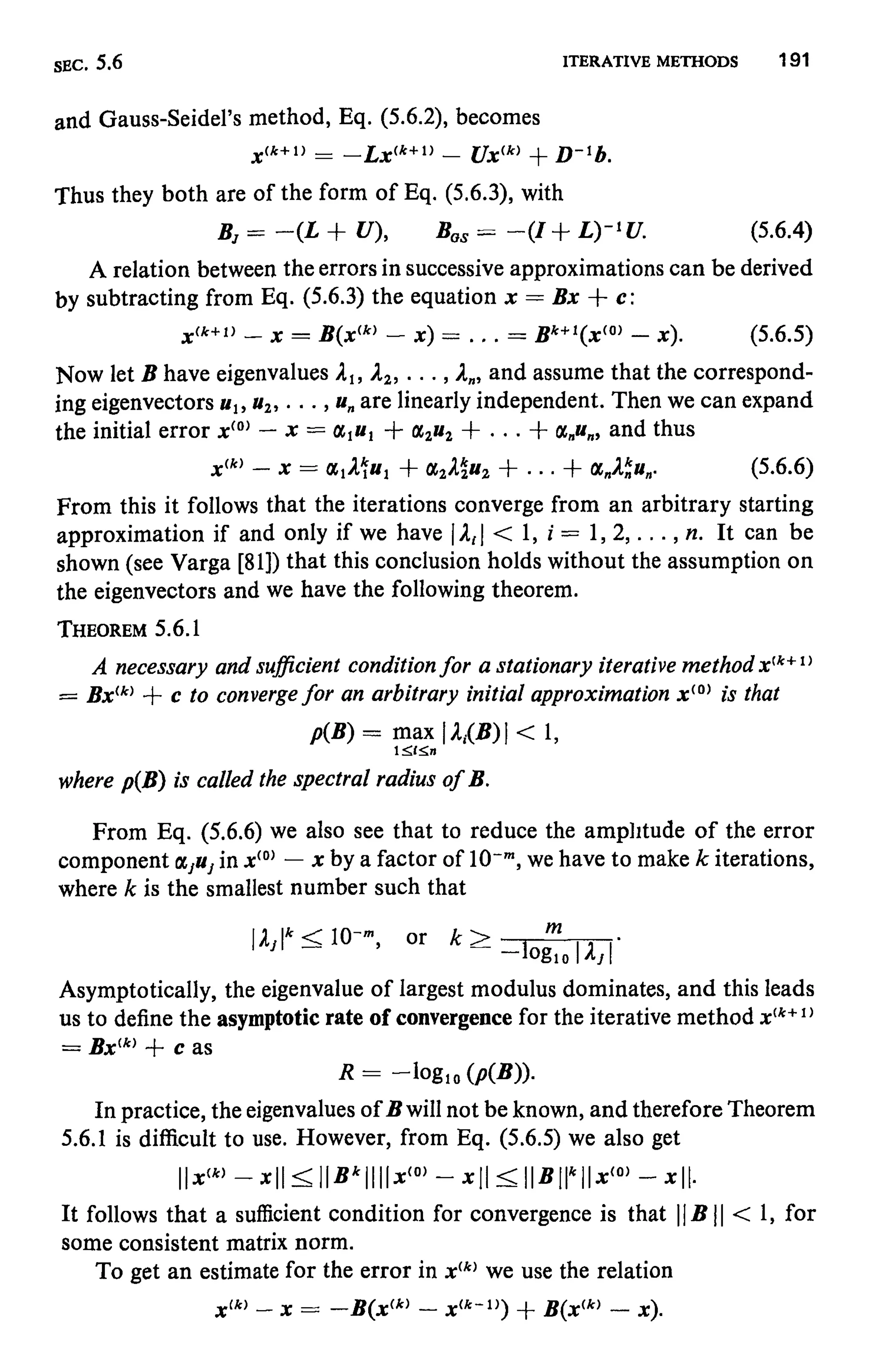 Numerical methods