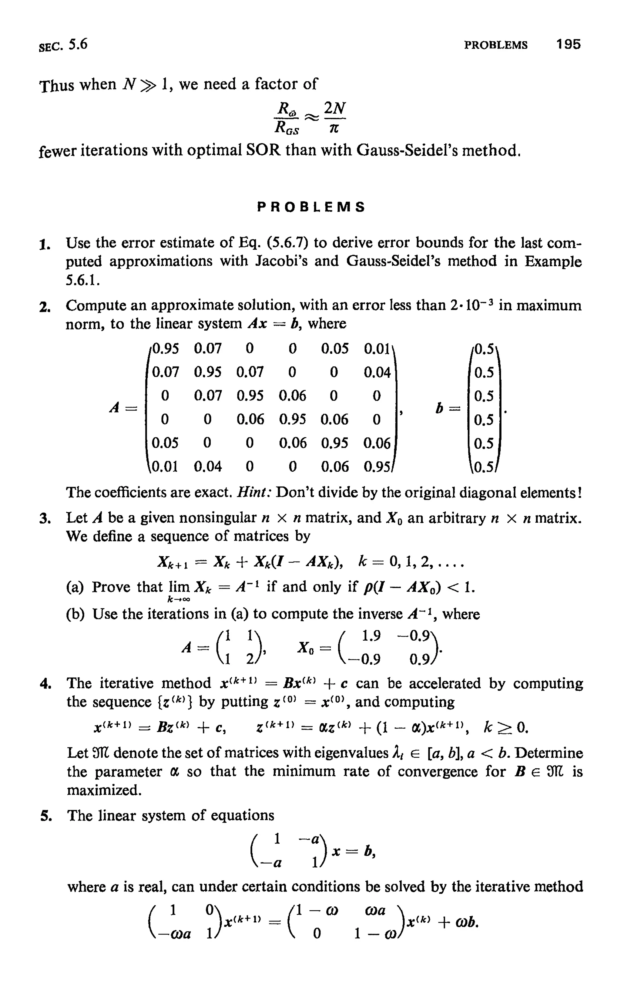 Numerical methods