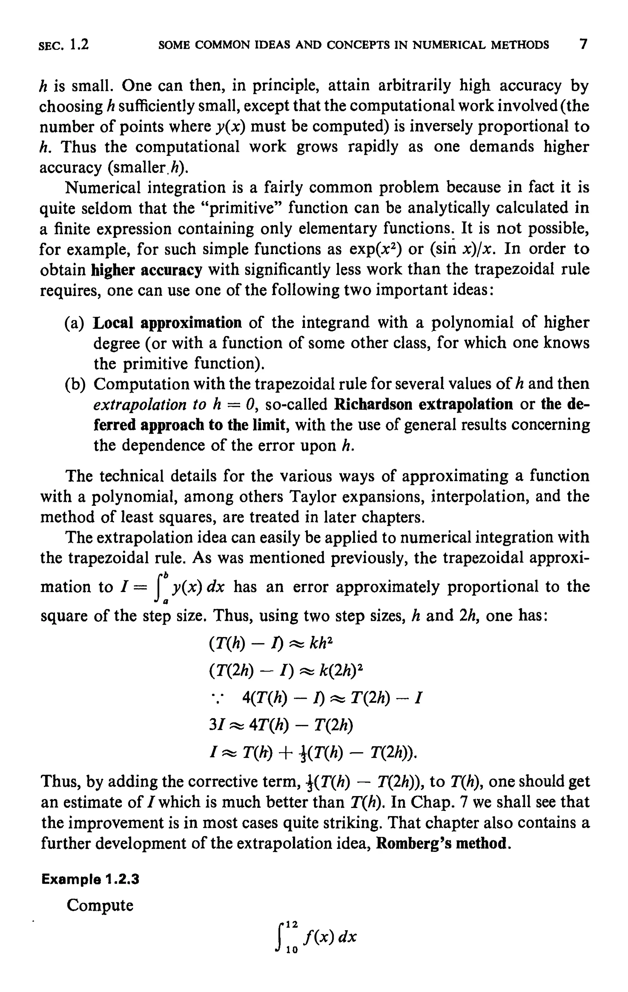 Numerical methods