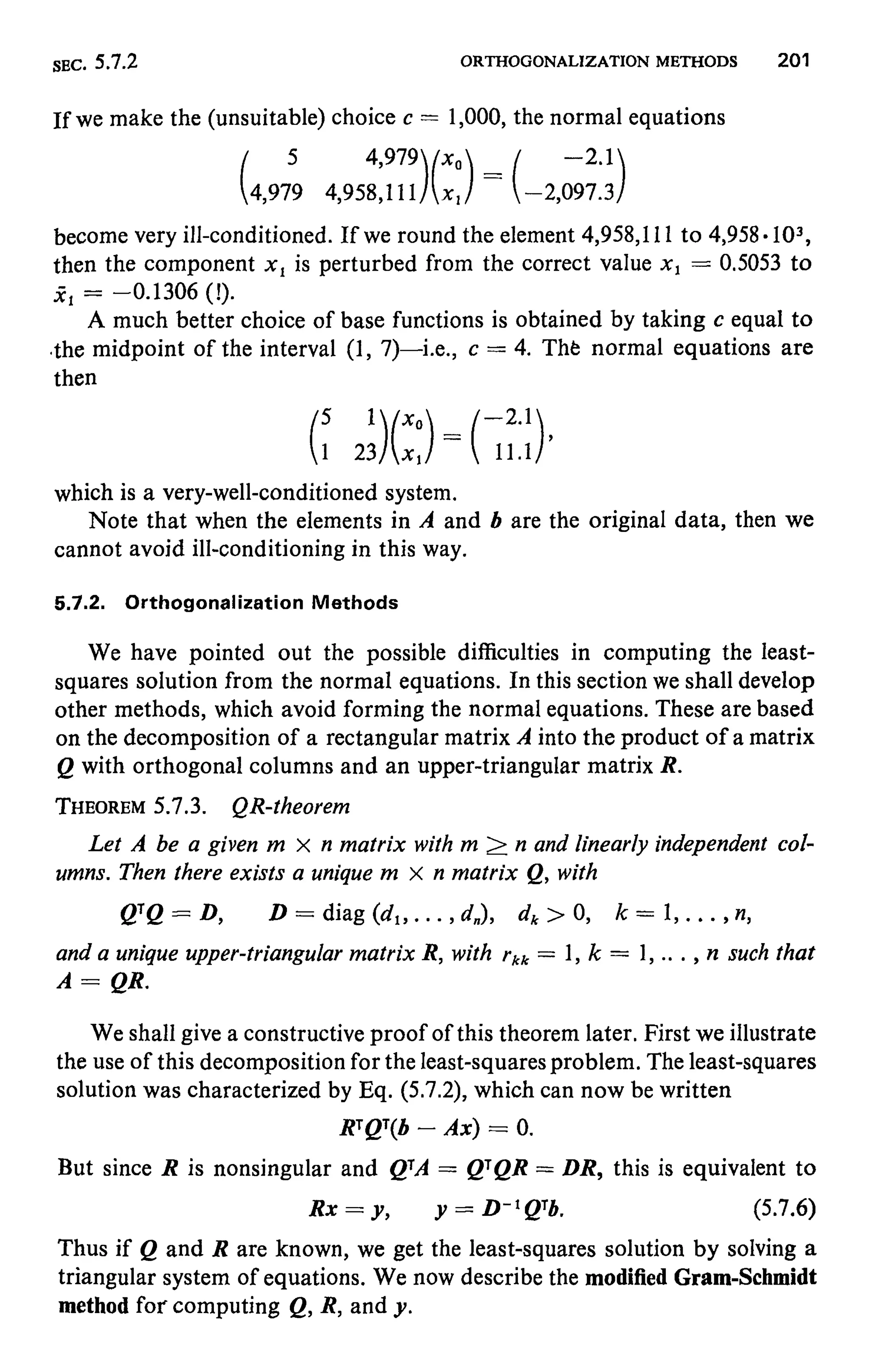 Numerical methods