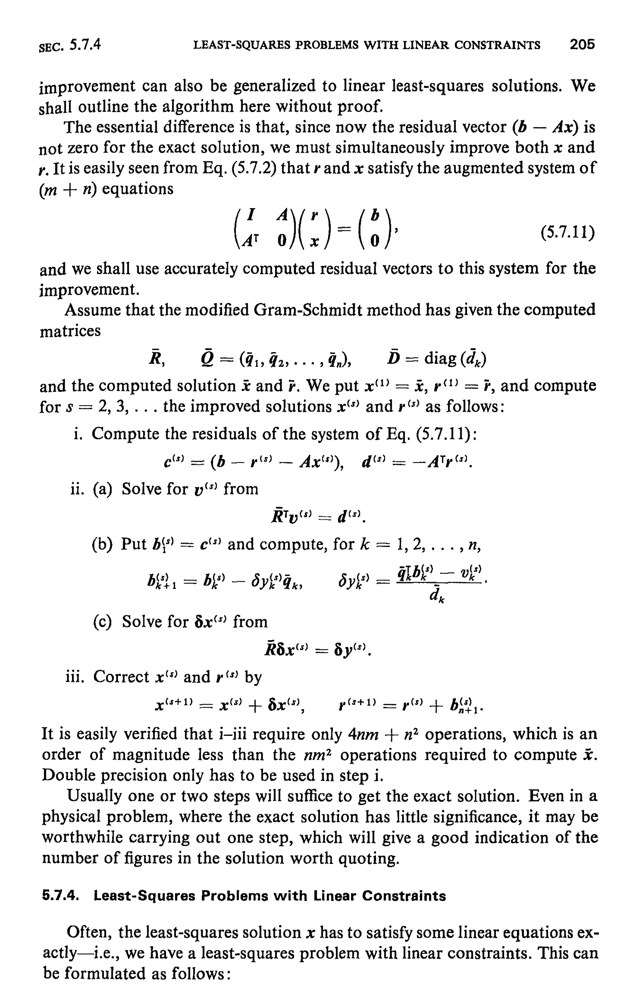Numerical methods