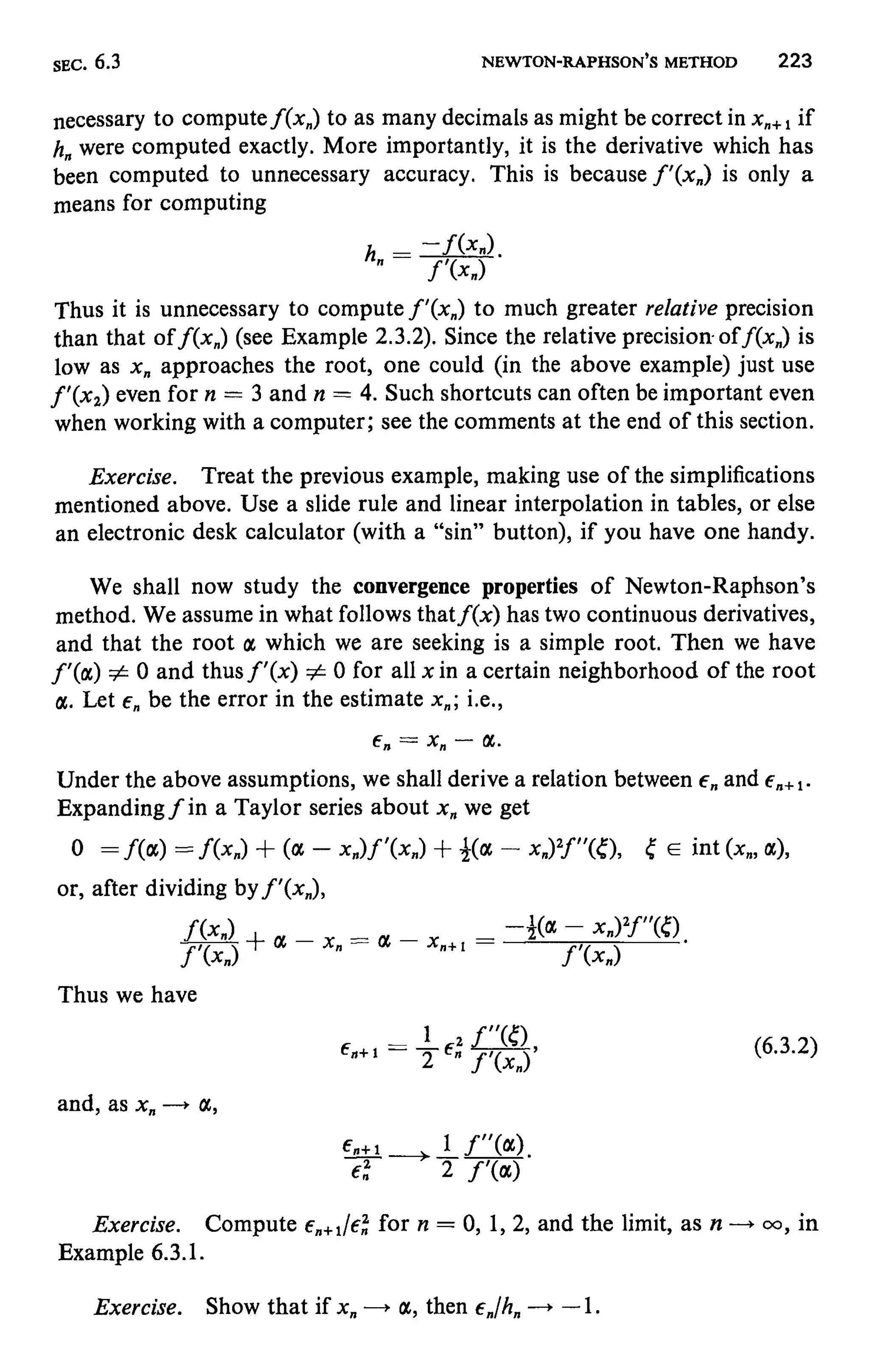 Numerical methods