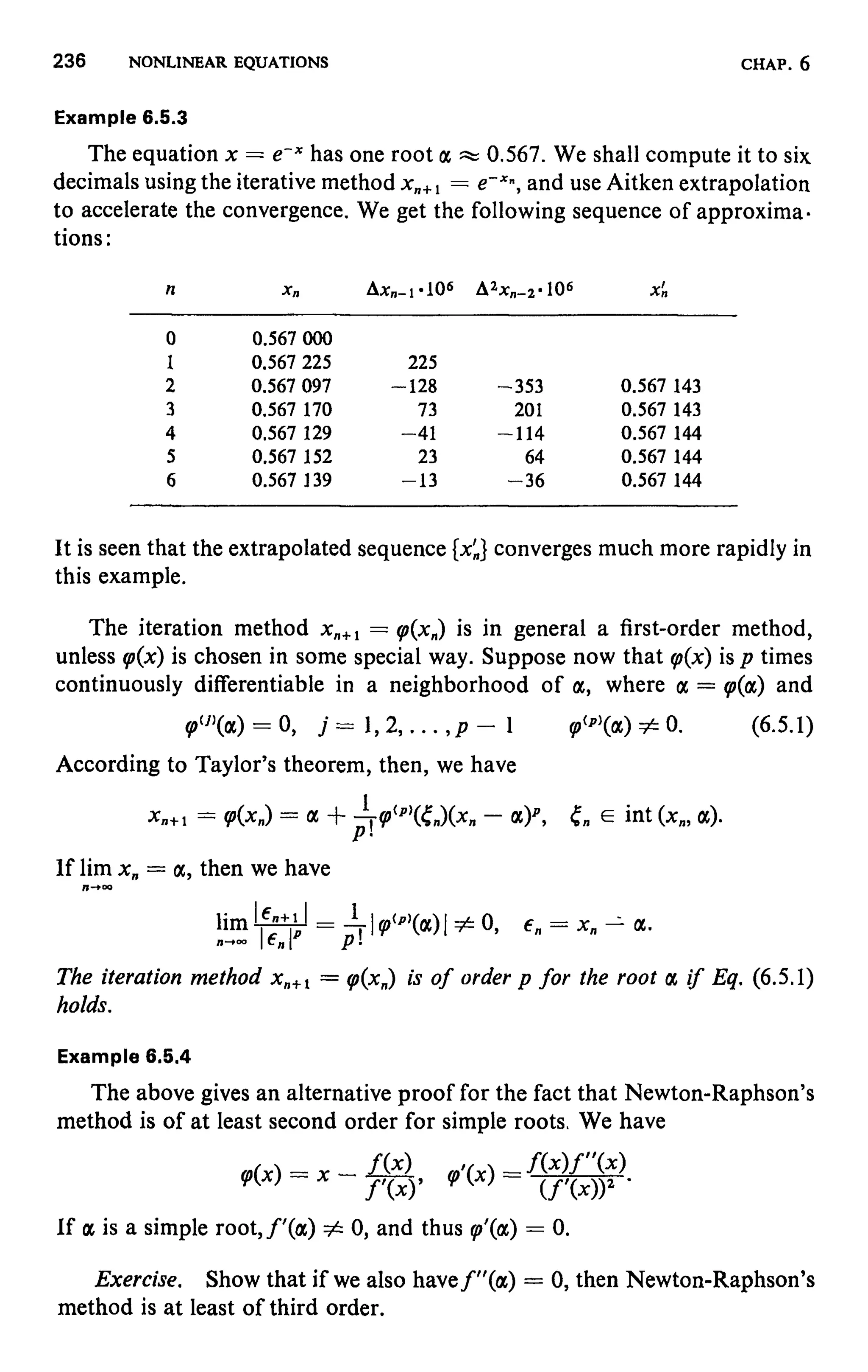 Numerical methods