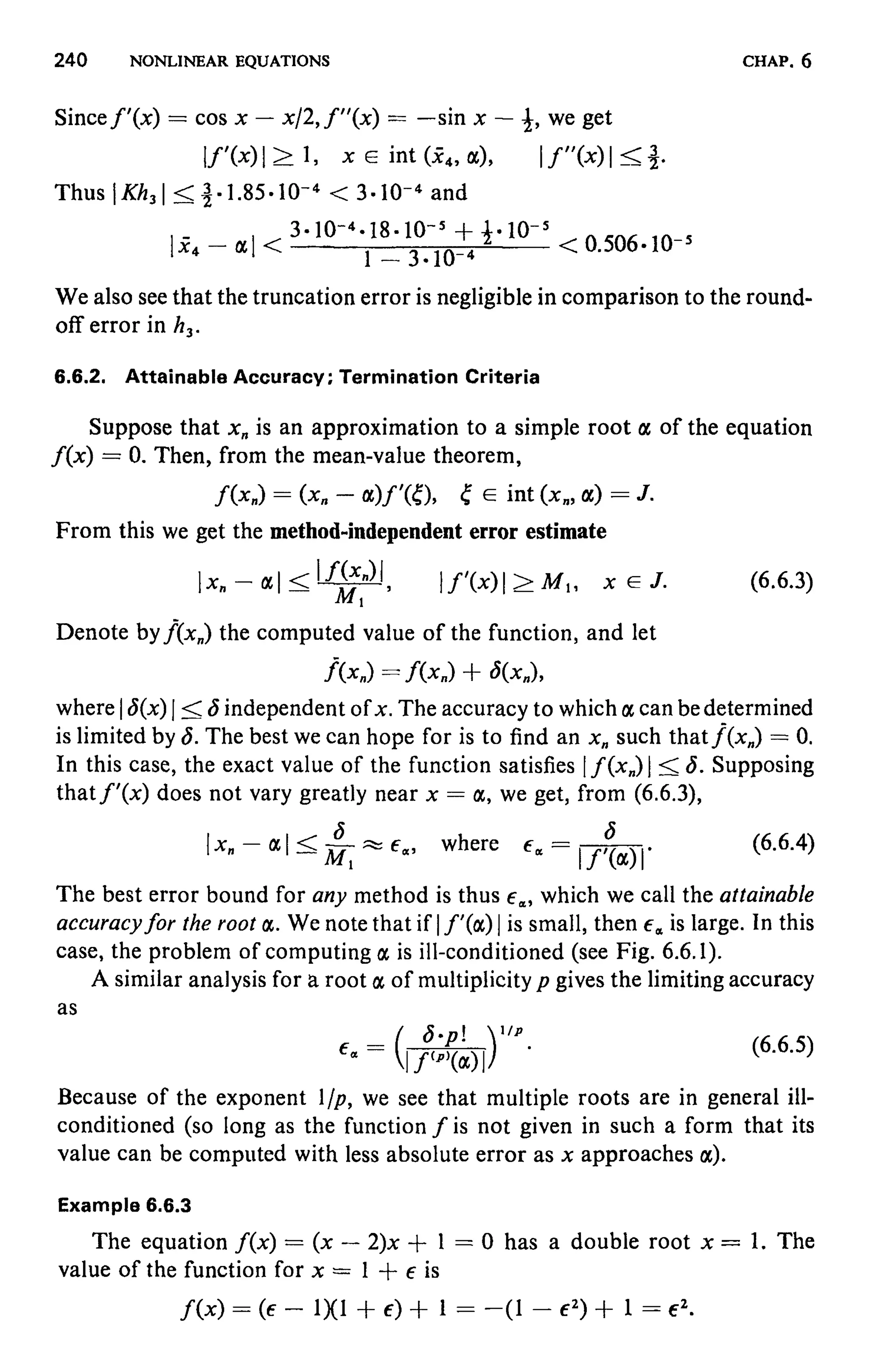 Numerical methods