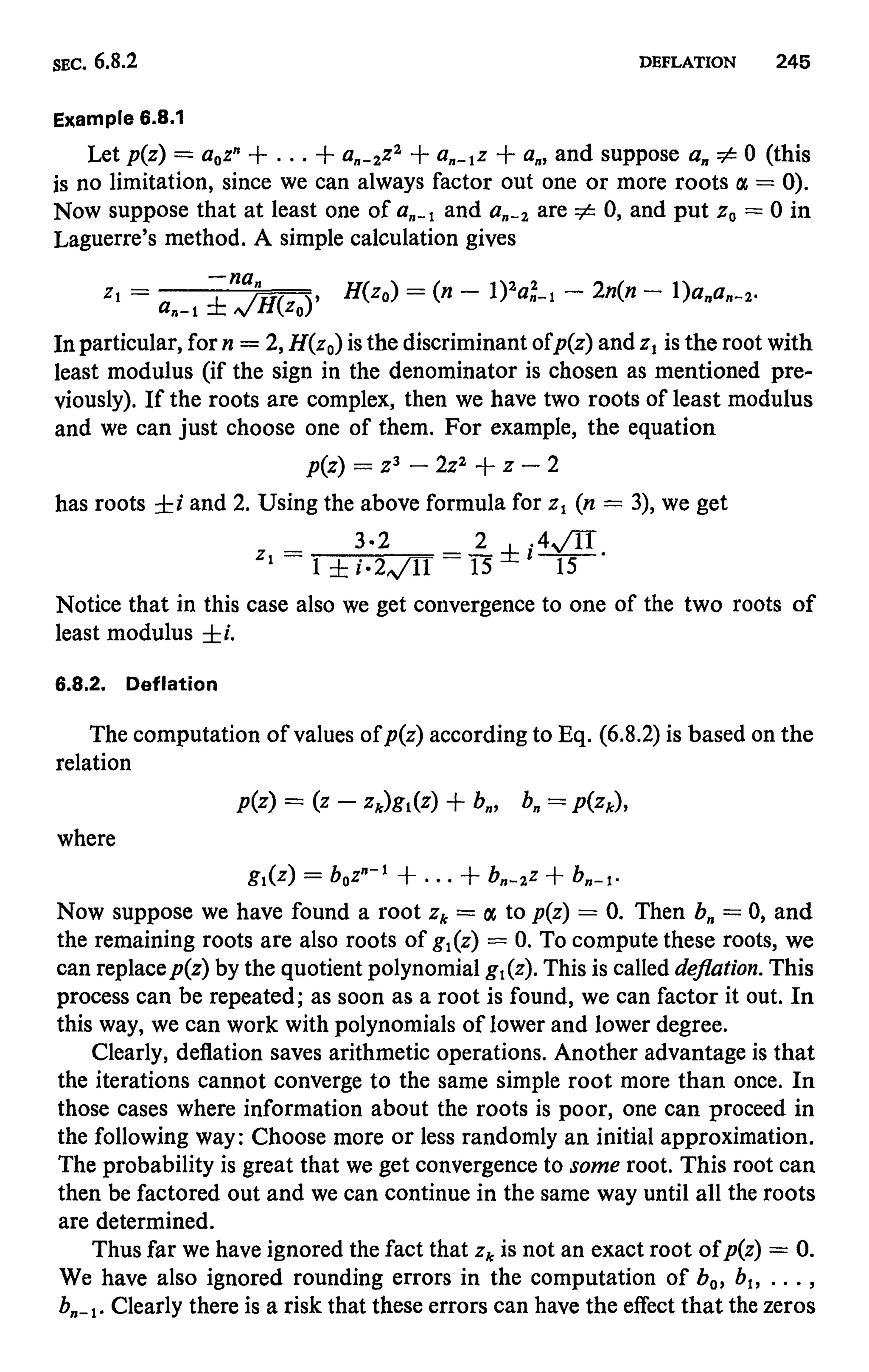 Numerical methods