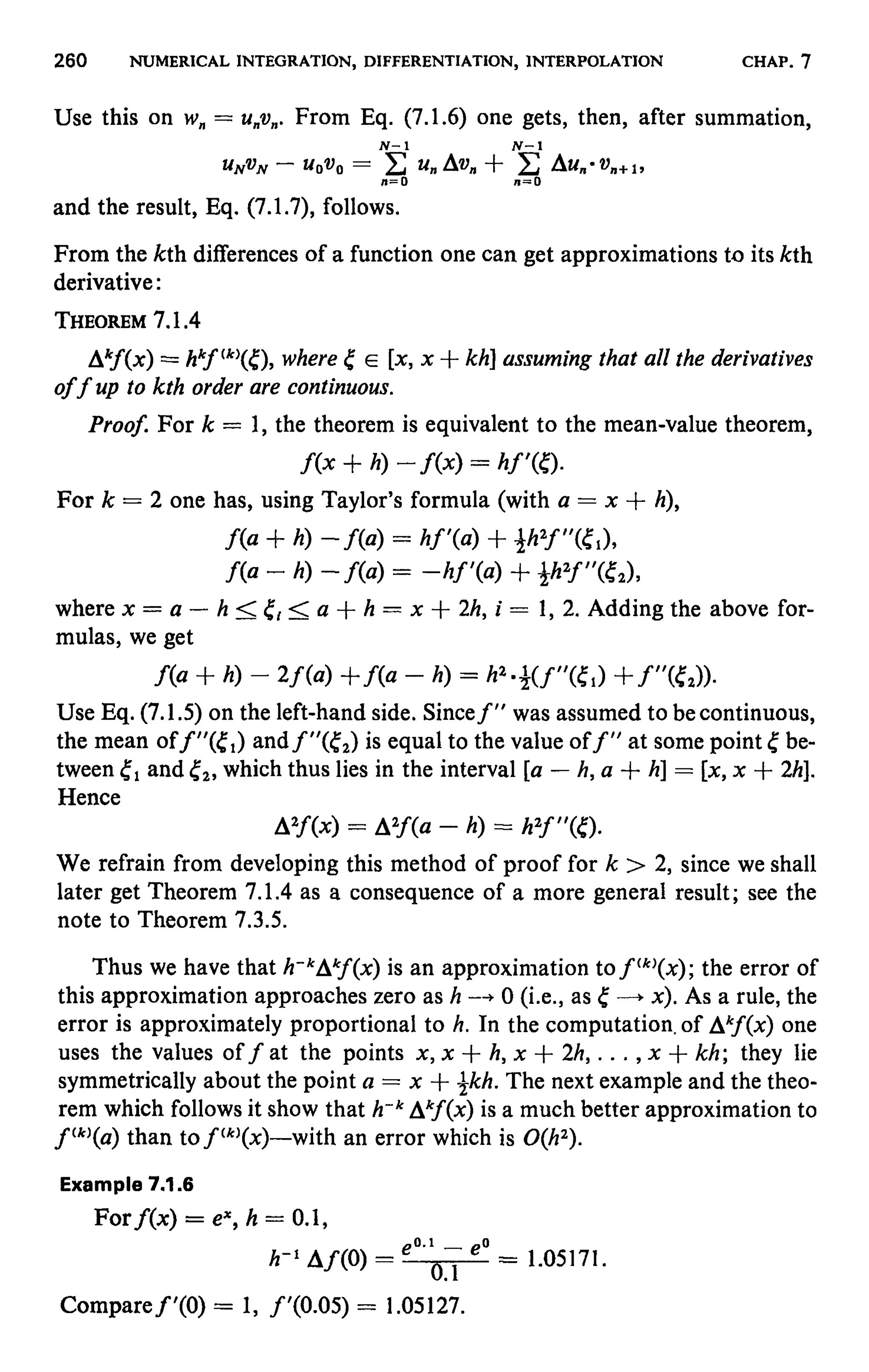 Numerical methods