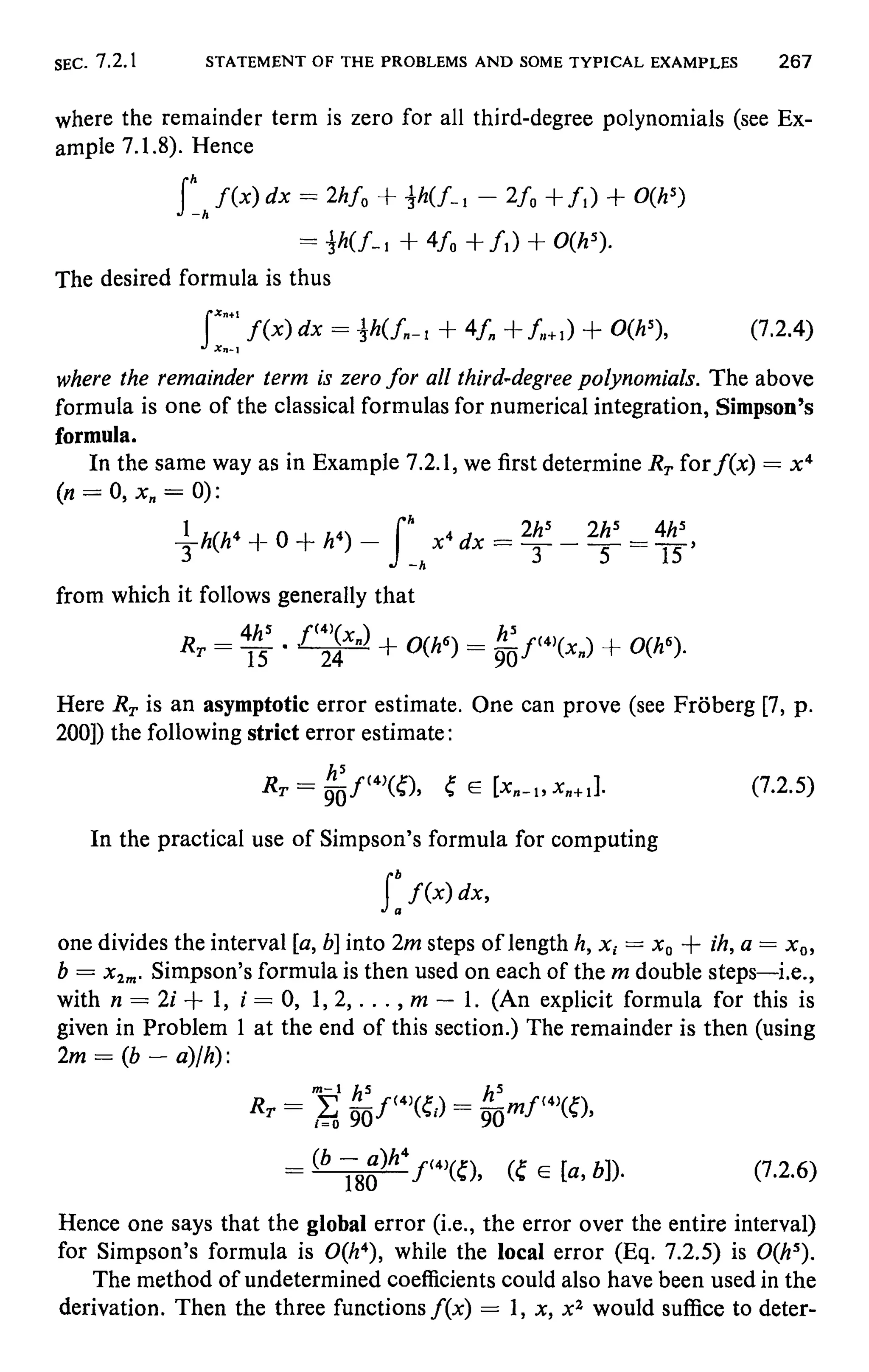 Numerical methods