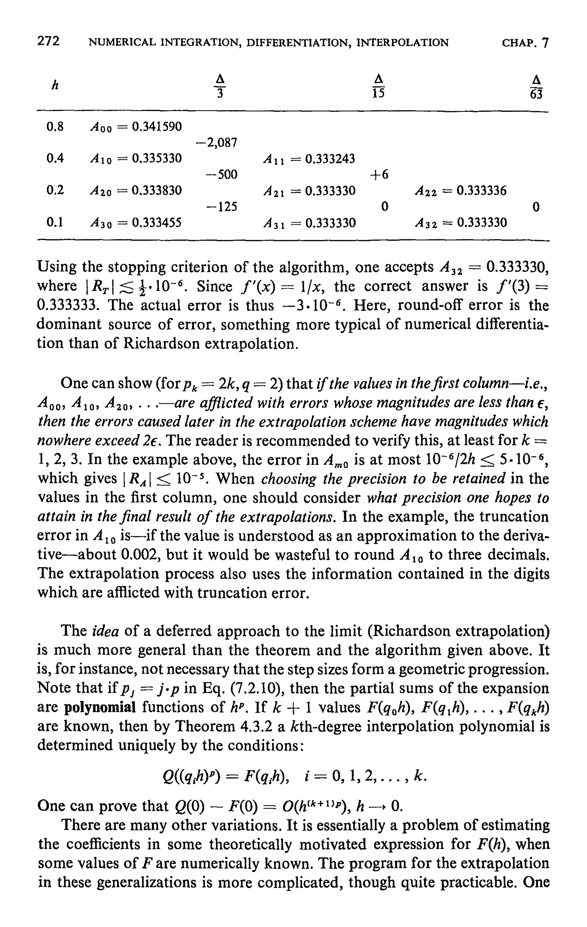 Numerical methods
