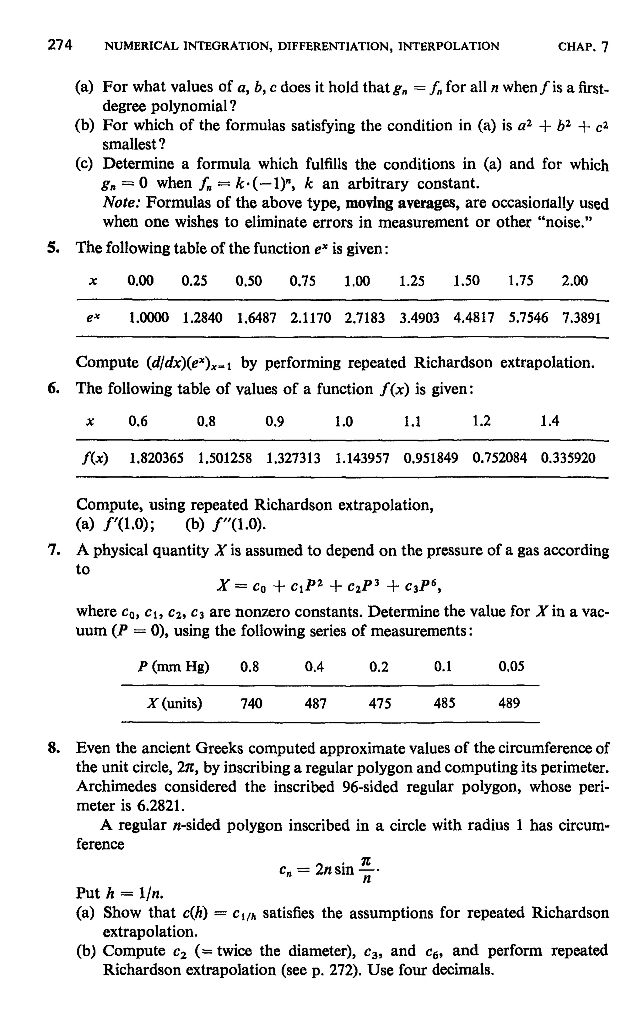 Numerical methods