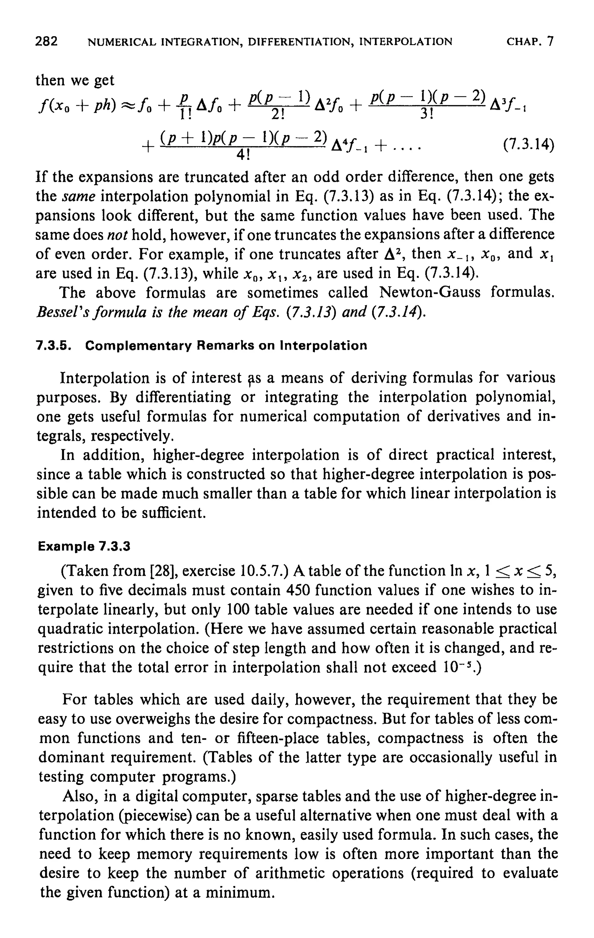 Numerical methods