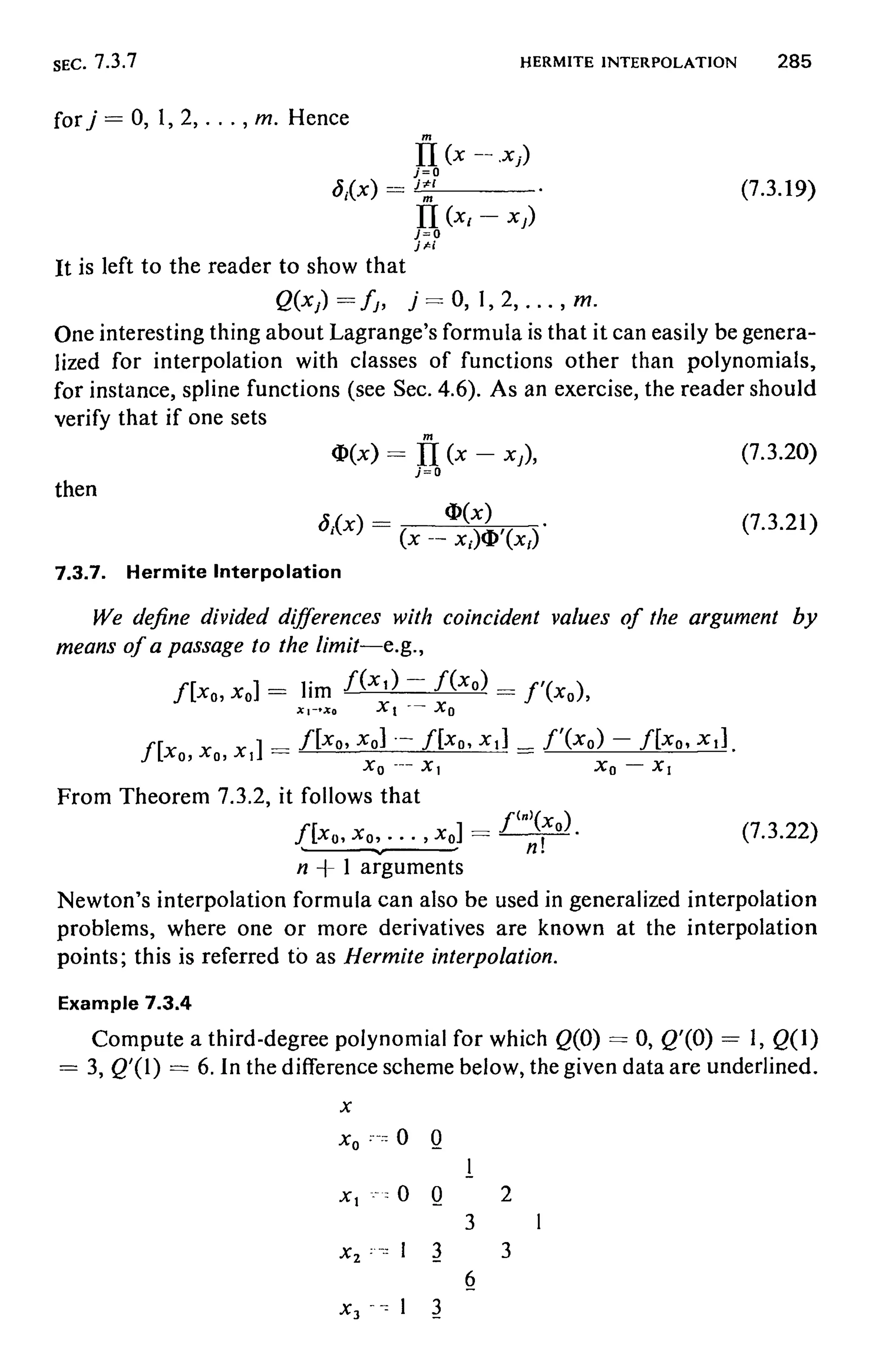 Numerical methods