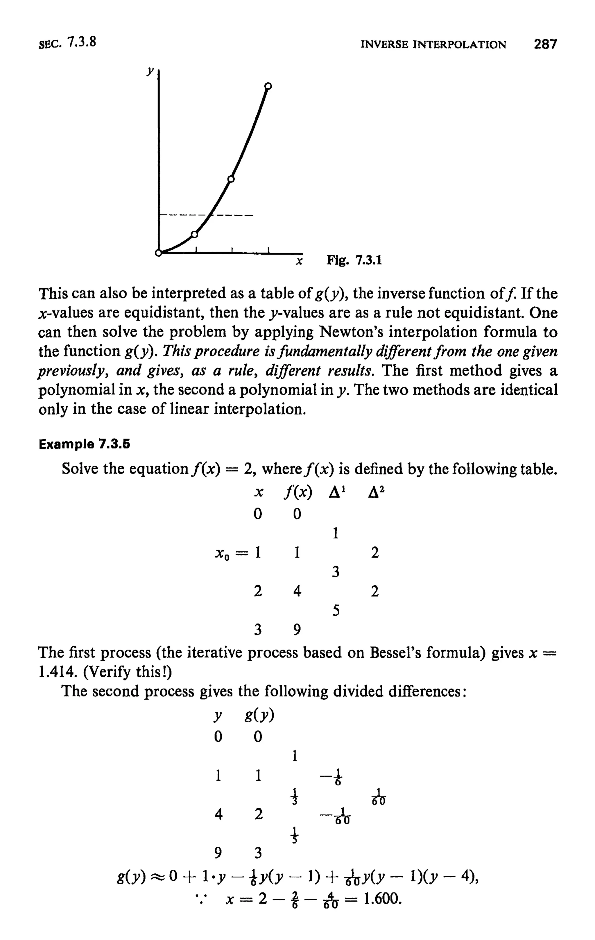 Numerical methods