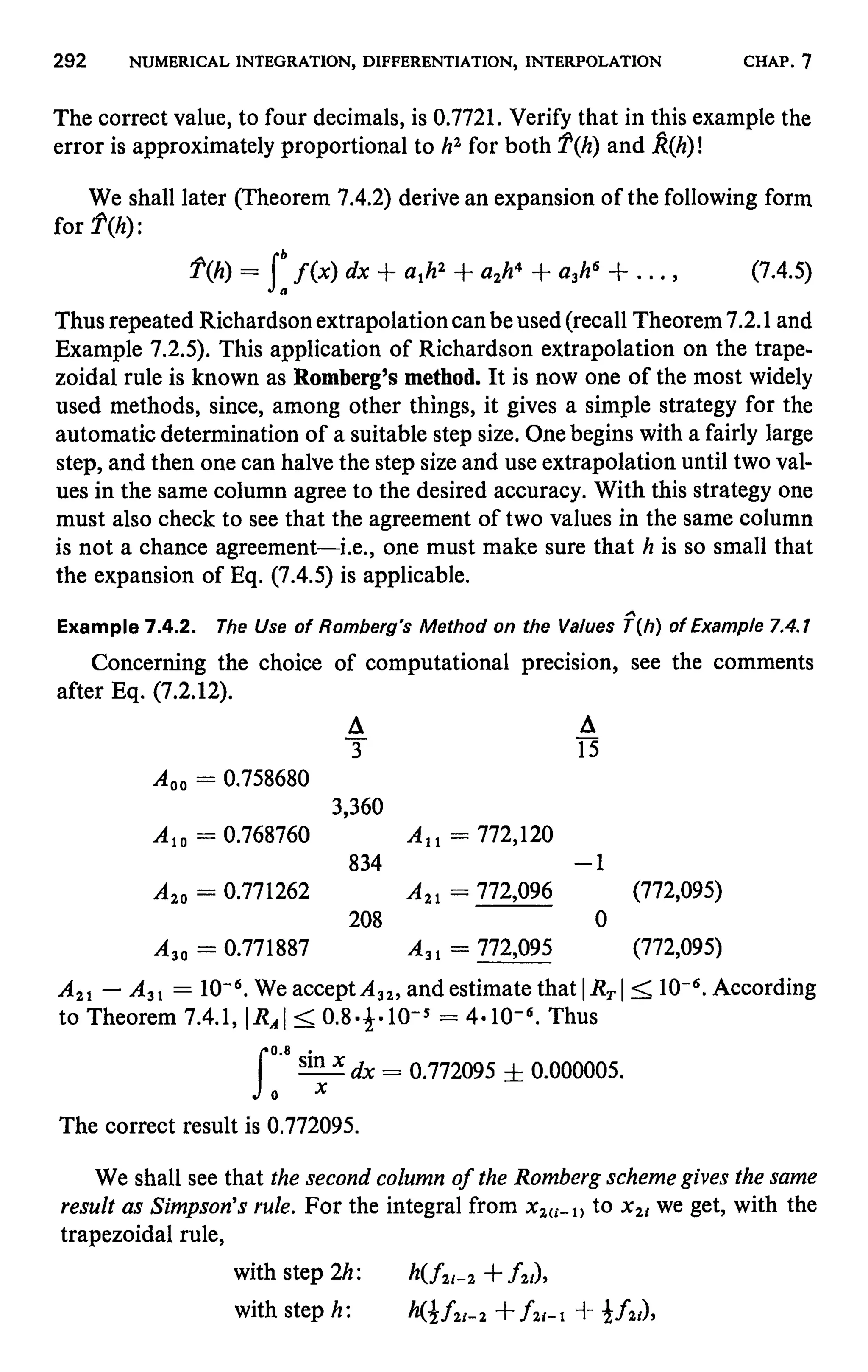 Numerical methods