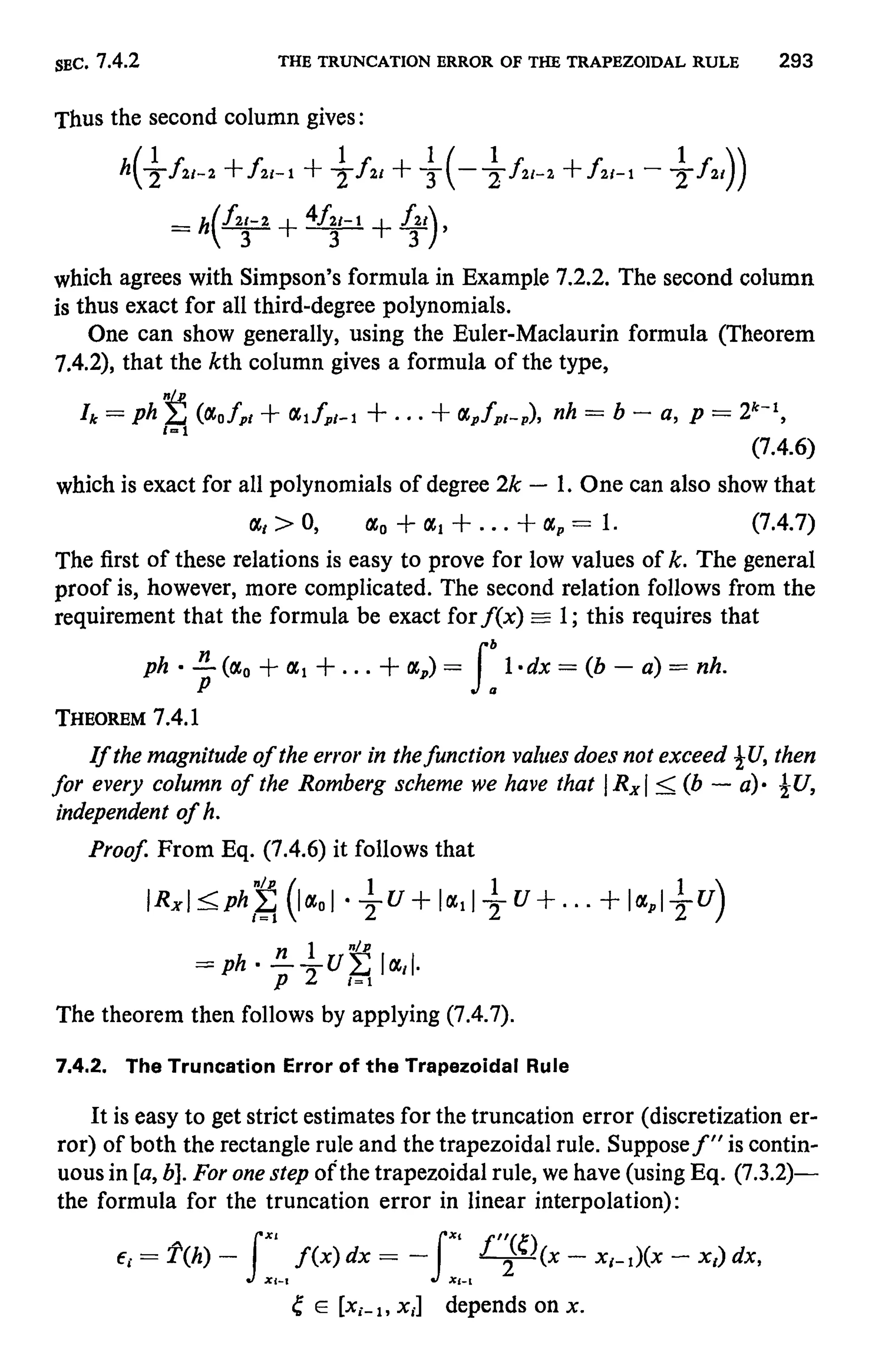 Numerical methods