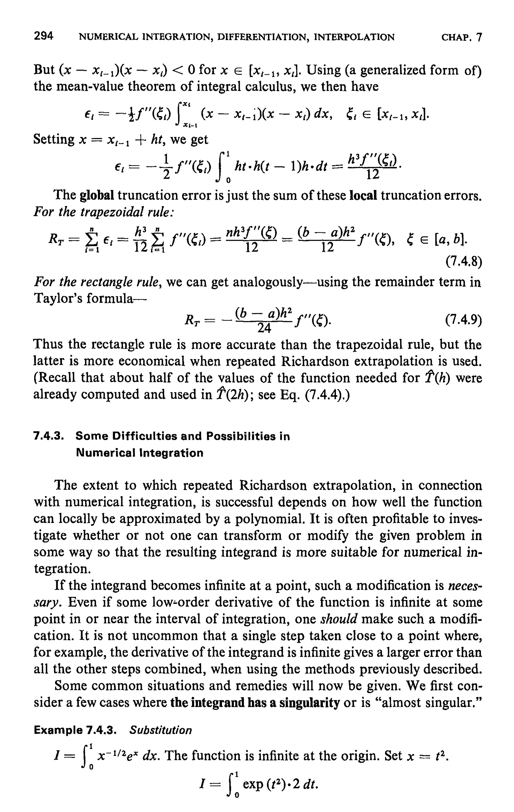 Numerical methods