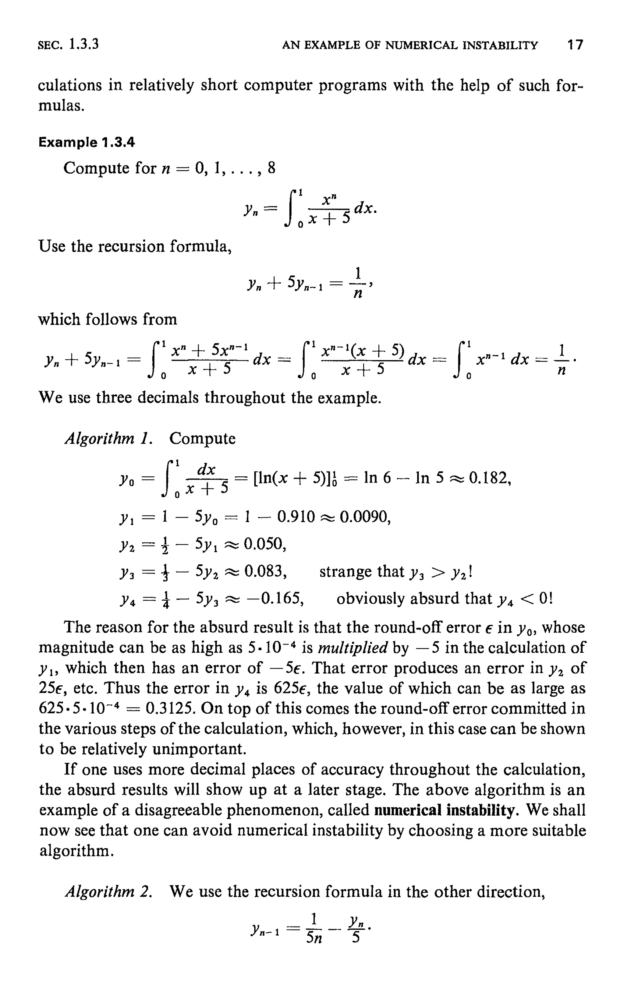 Numerical methods