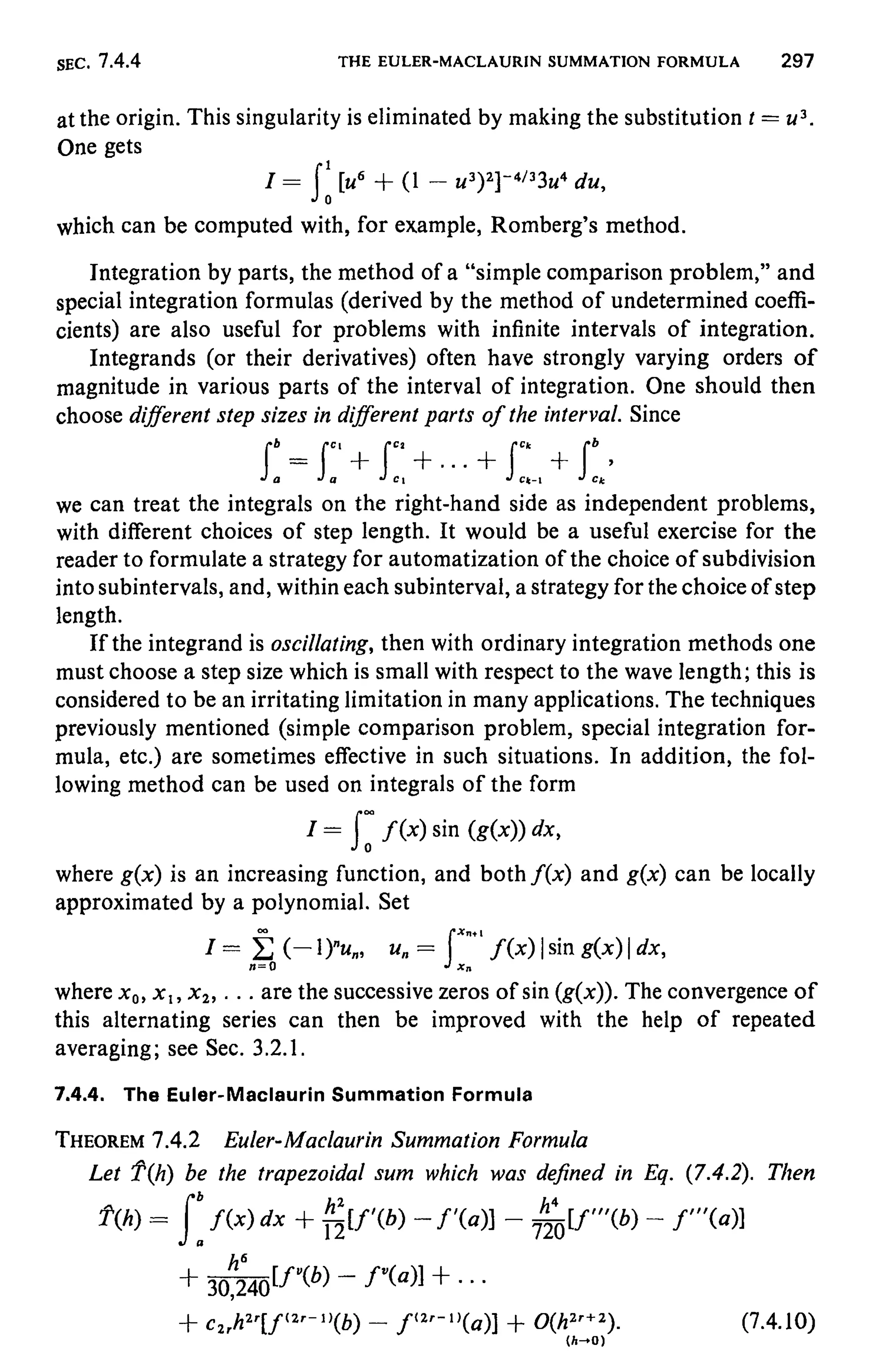 Numerical methods