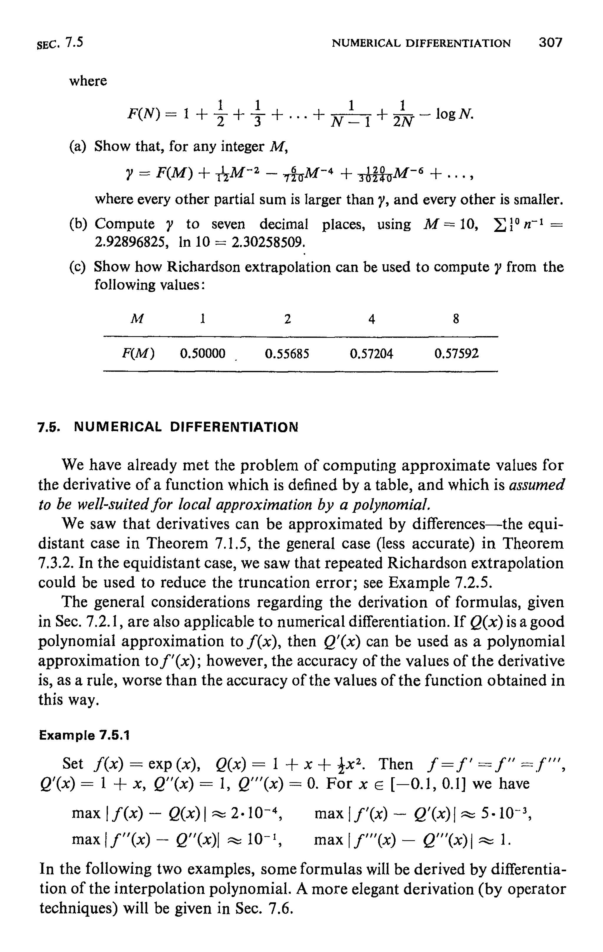 Numerical methods
