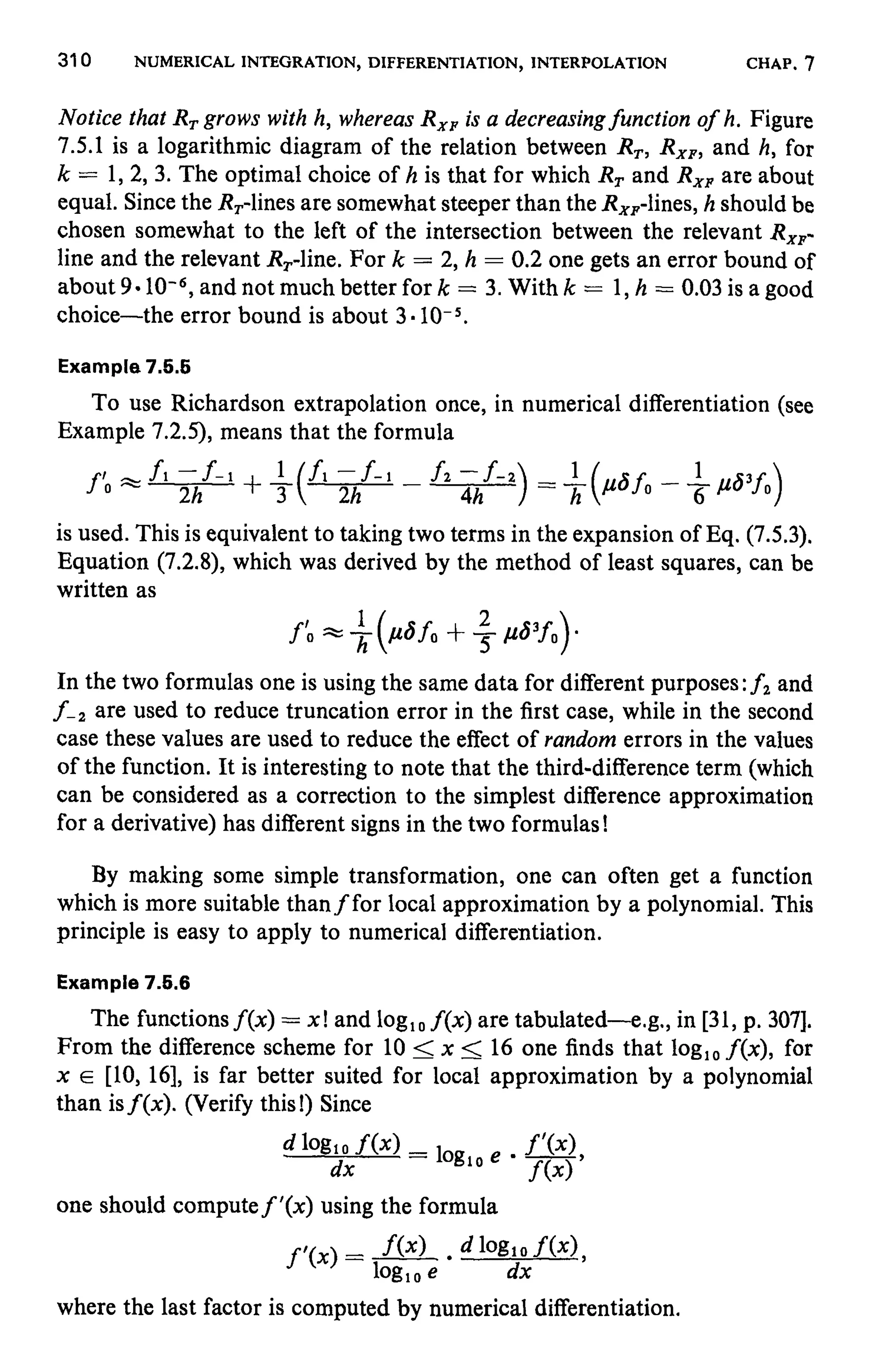 Numerical methods