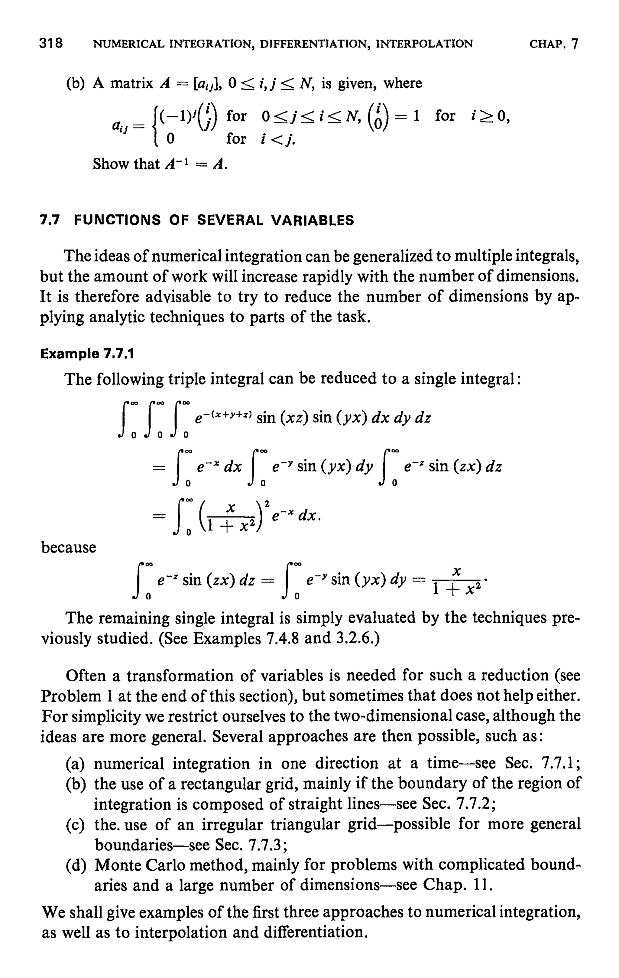 Numerical methods