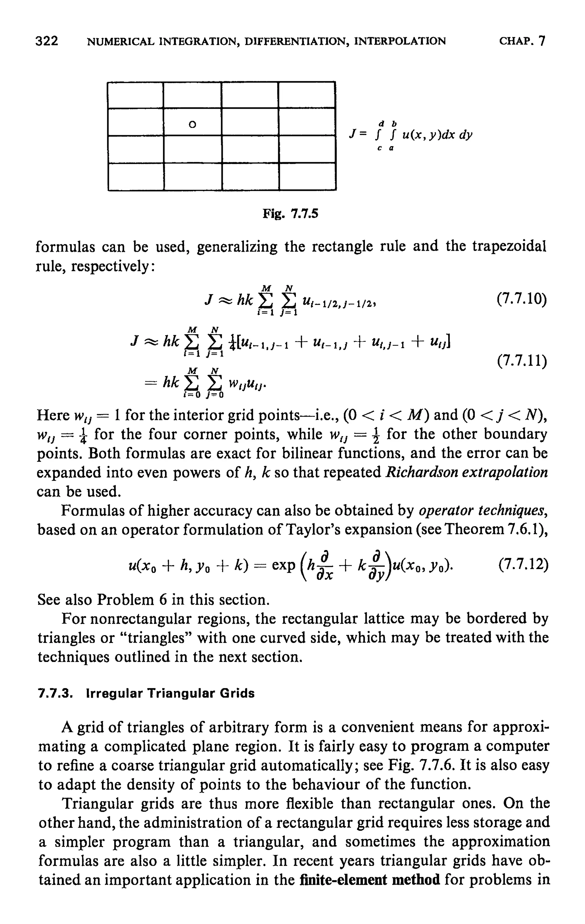 Numerical methods