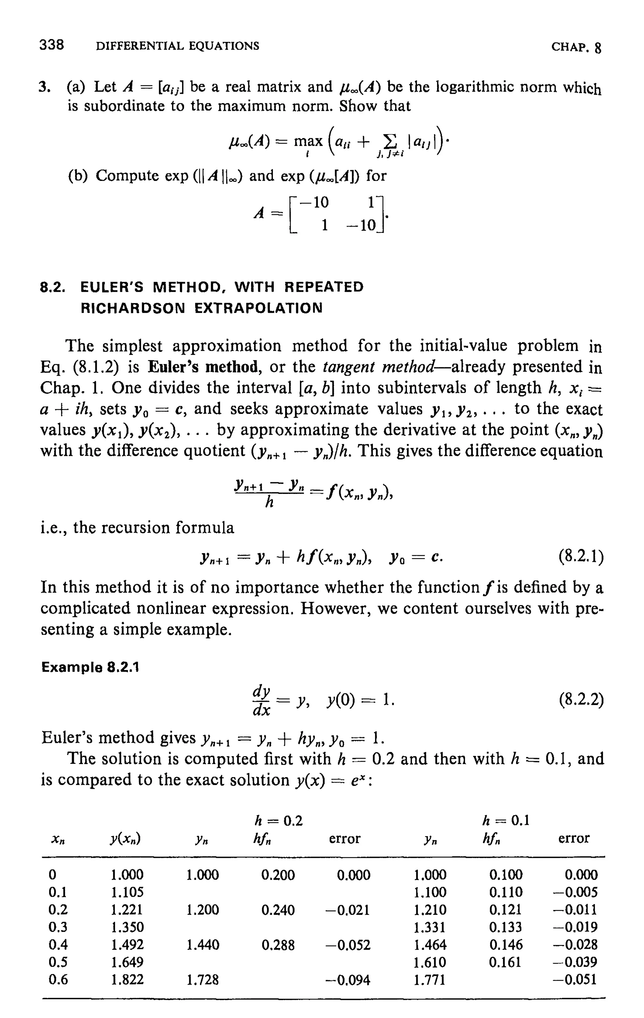 Numerical methods