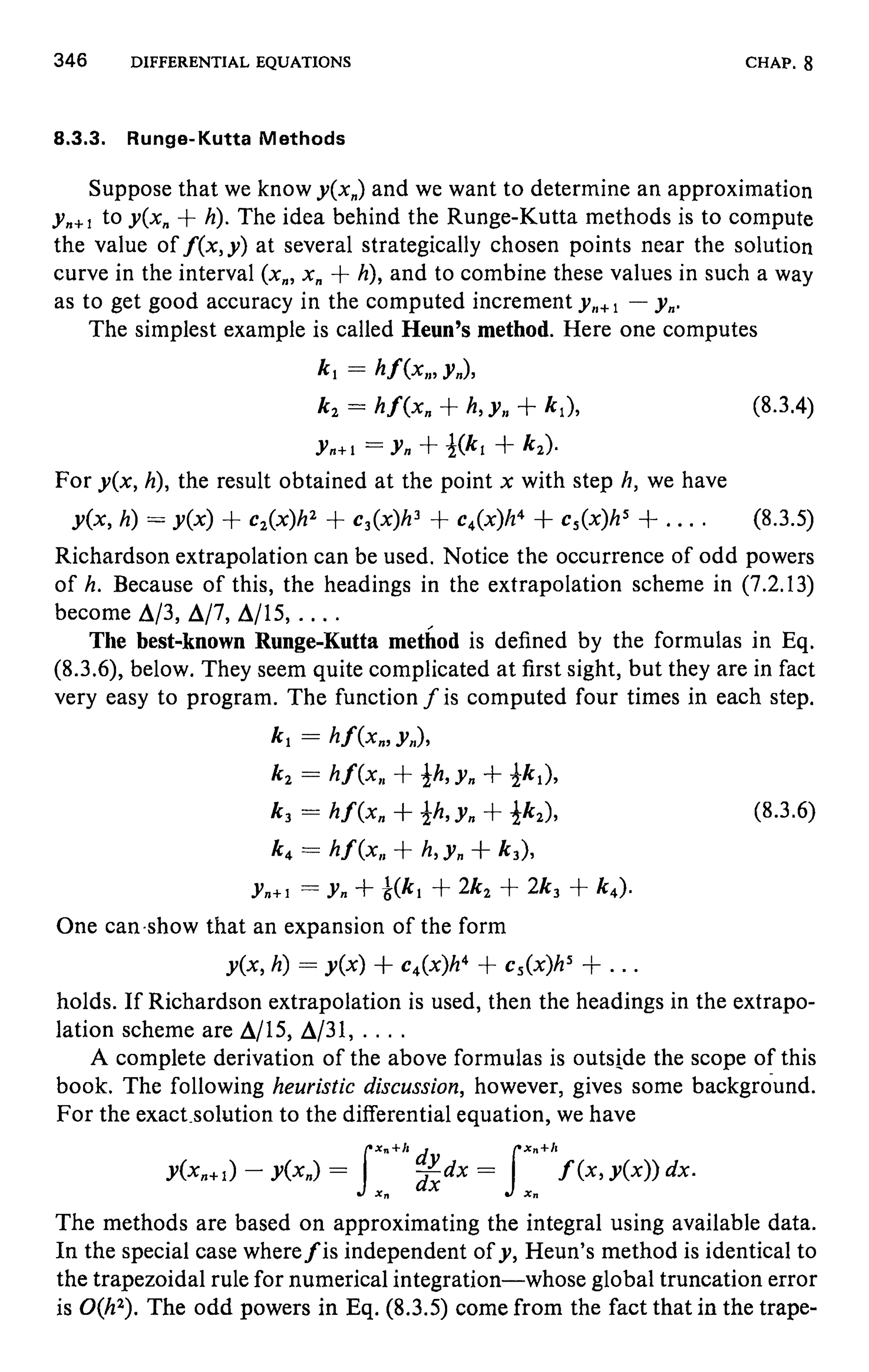 Numerical methods