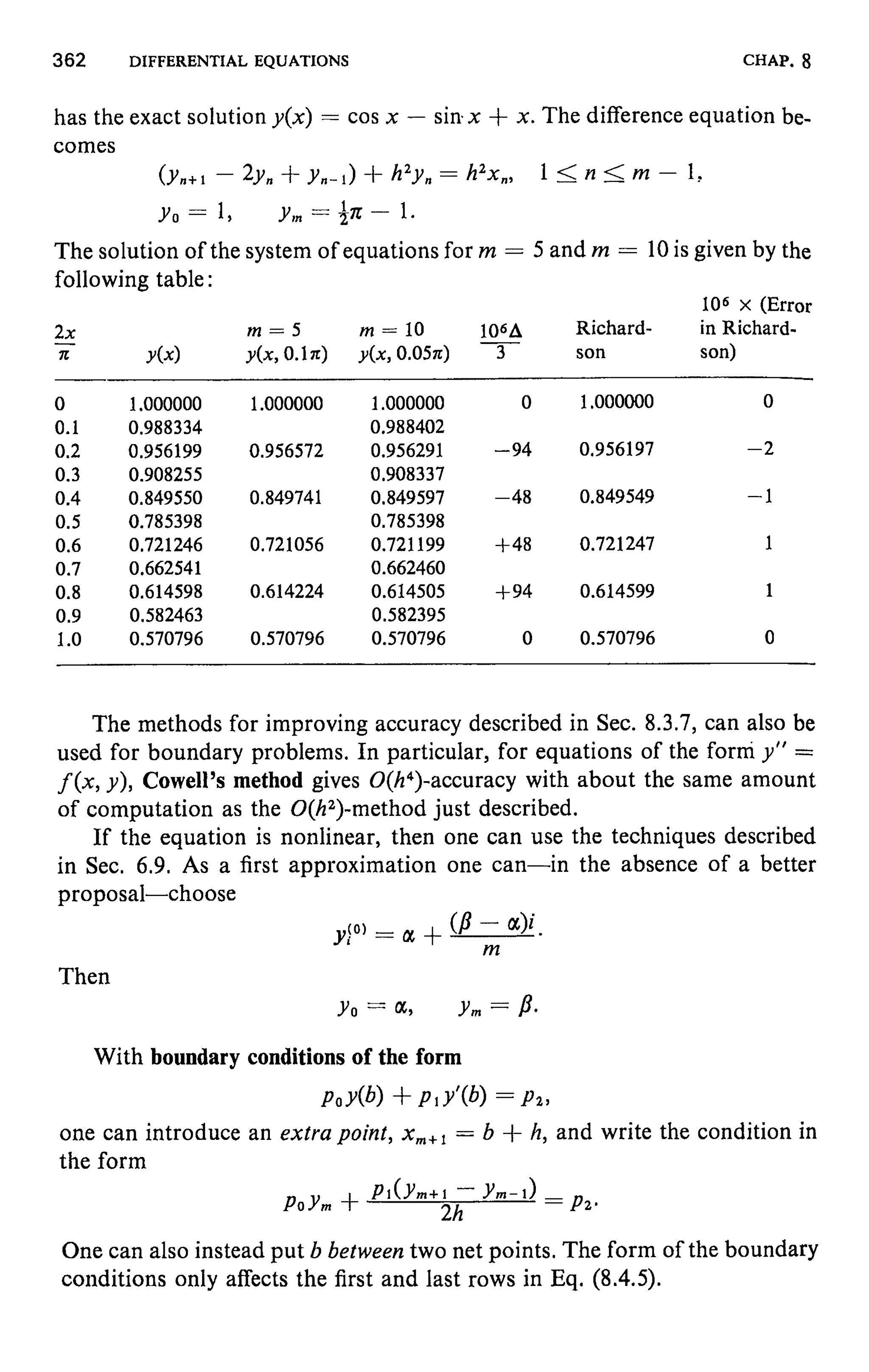 Numerical methods