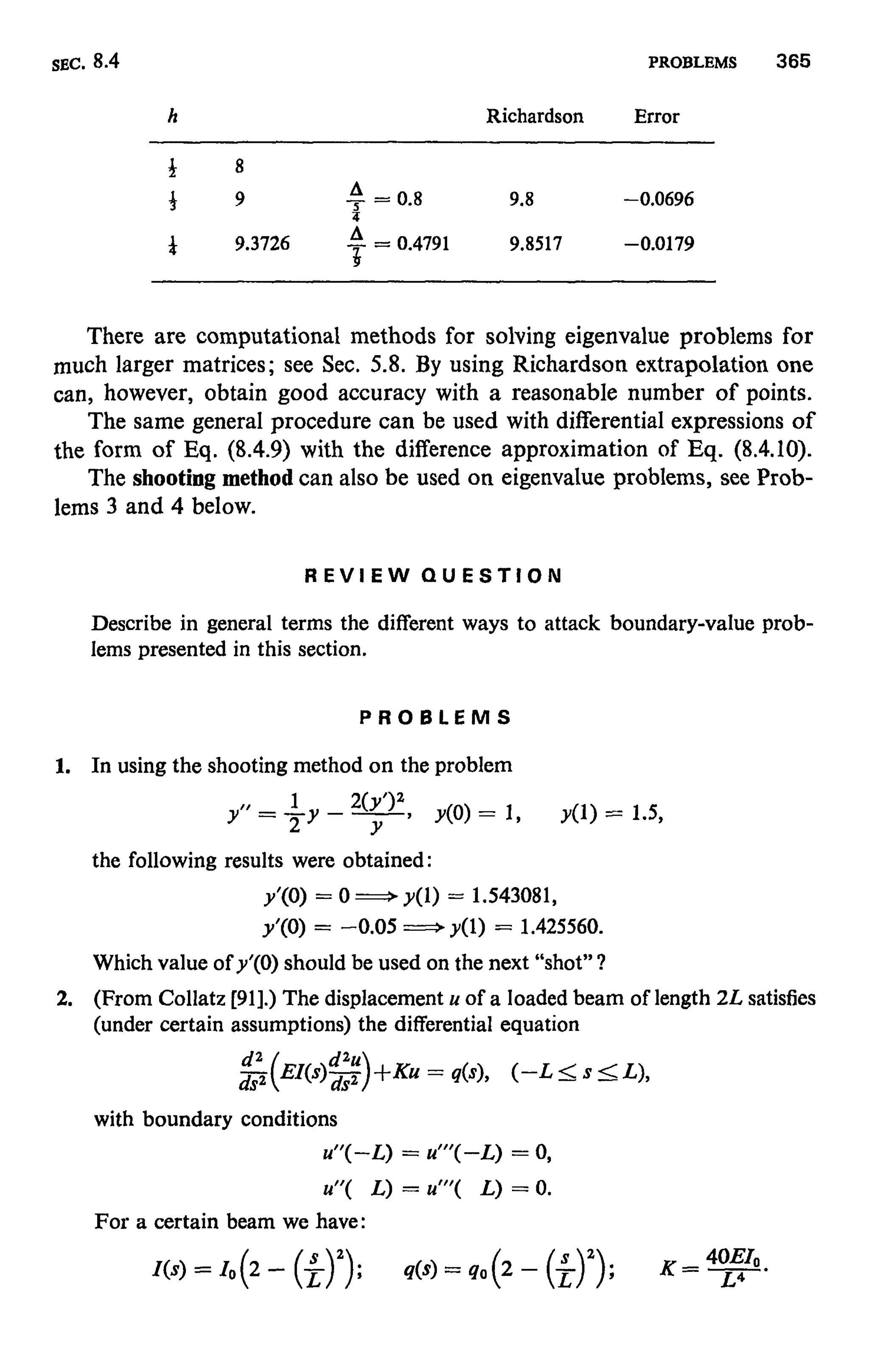 Numerical methods