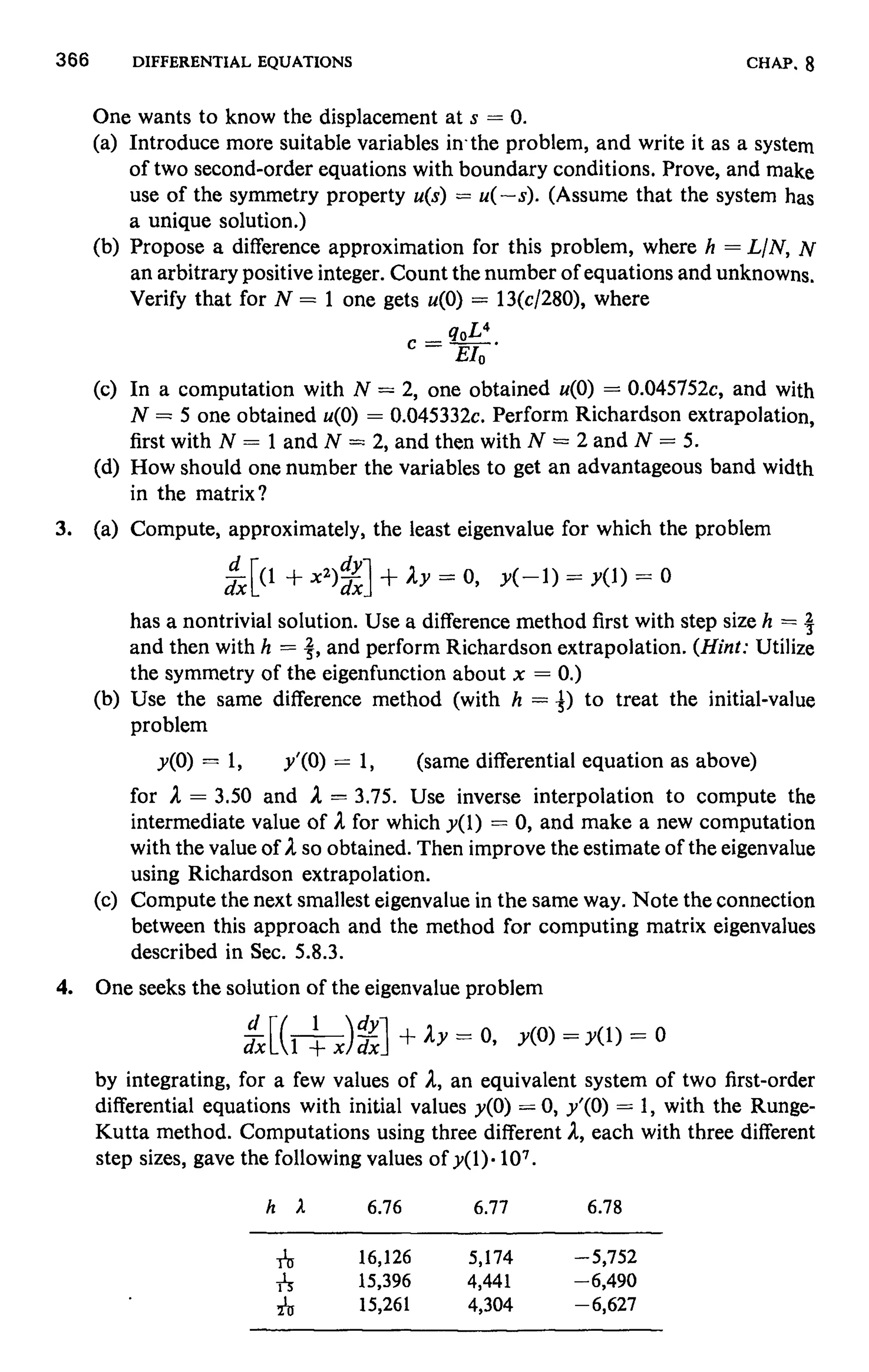 Numerical methods